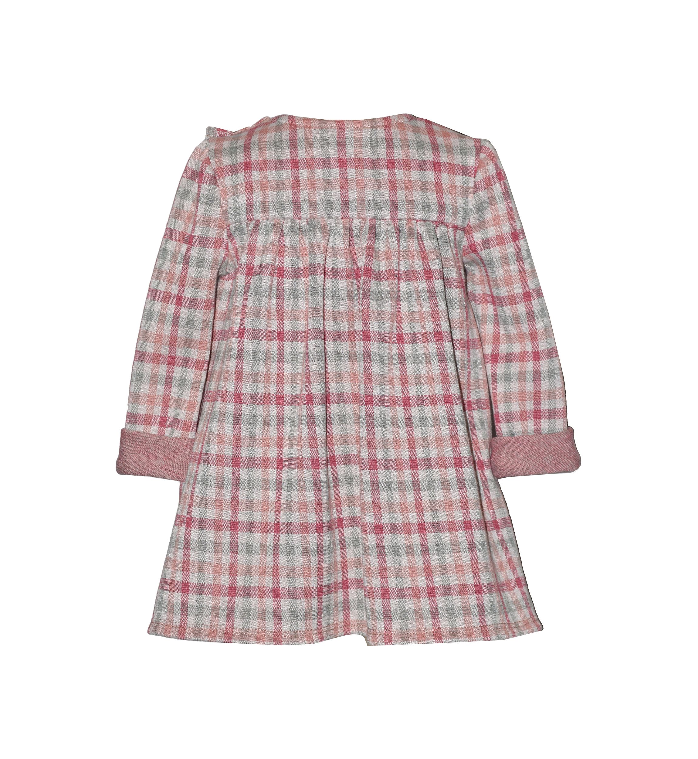 Girls 4-6x Plaid Printed Pocket Dress