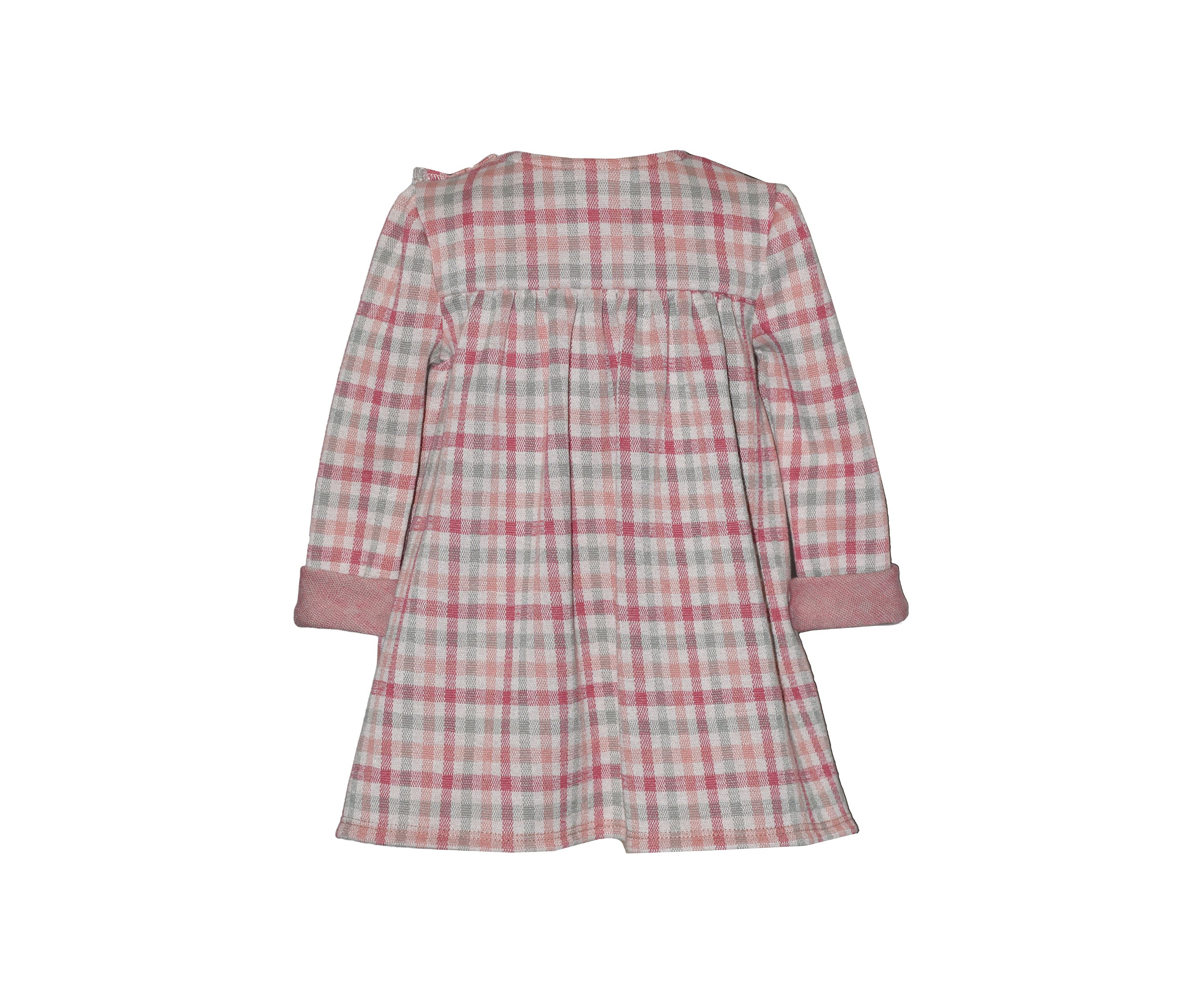 Girls 4-6x Plaid Printed Pocket Dress