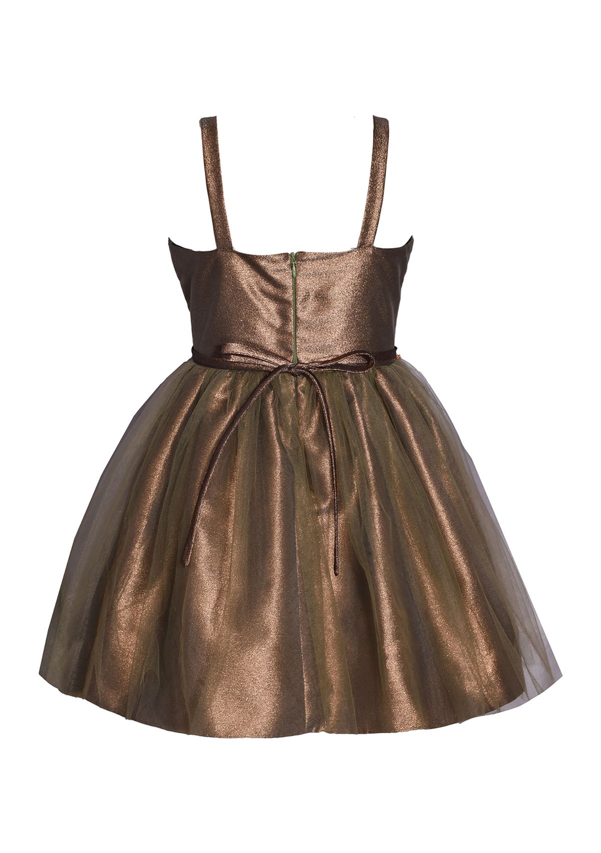 Girls 7-16 Sleeveless Sequin Ballet Top with Mesh Skirt Dress