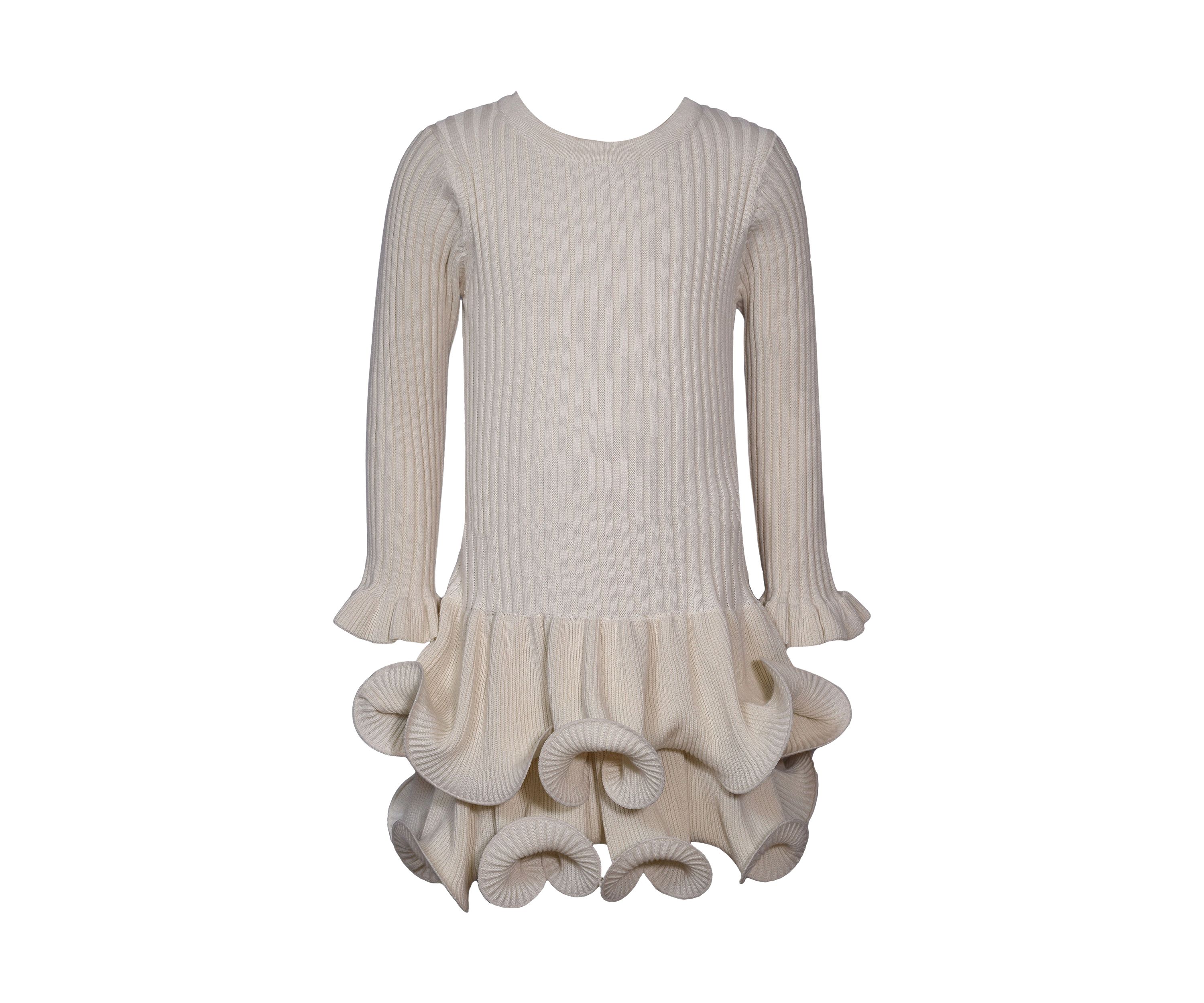 Girls 7-16 Cable Knit Sweater Dress