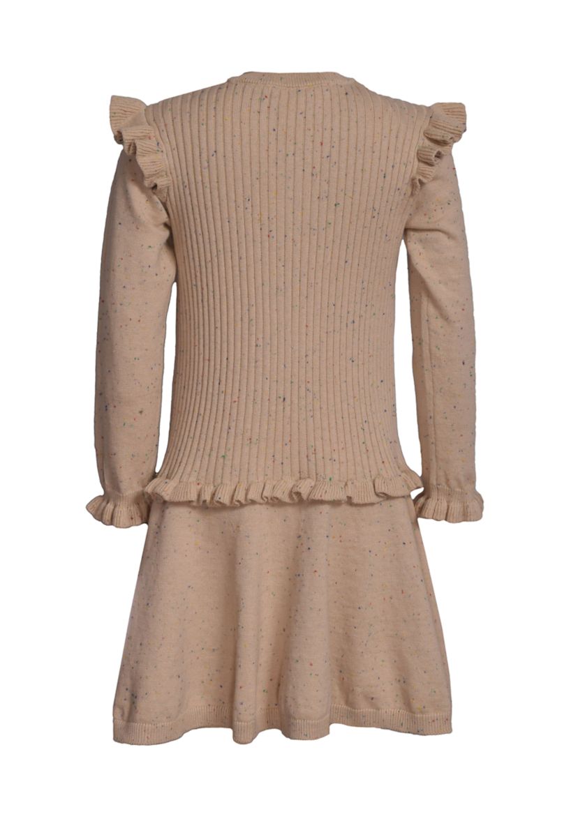 Girls 7-16 Cable Knit Sweater Dress