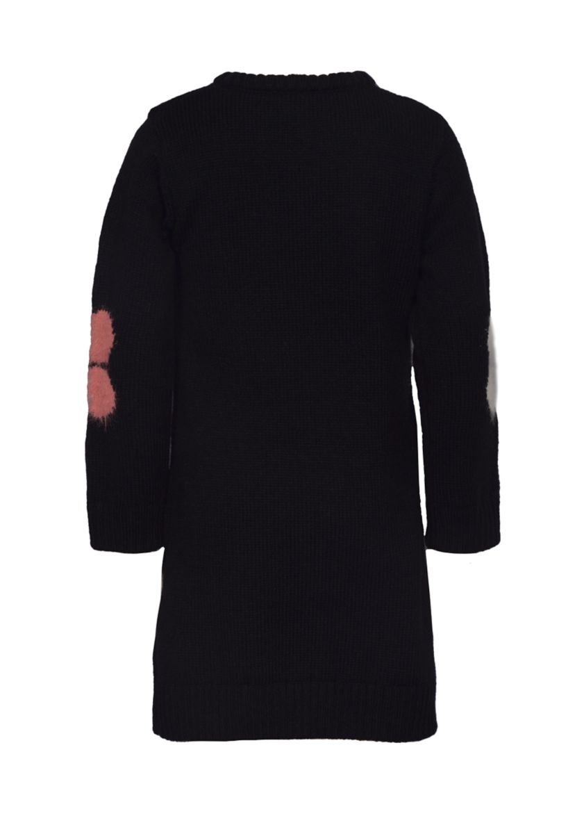 Girls 7-16 Floral Sweater Dress