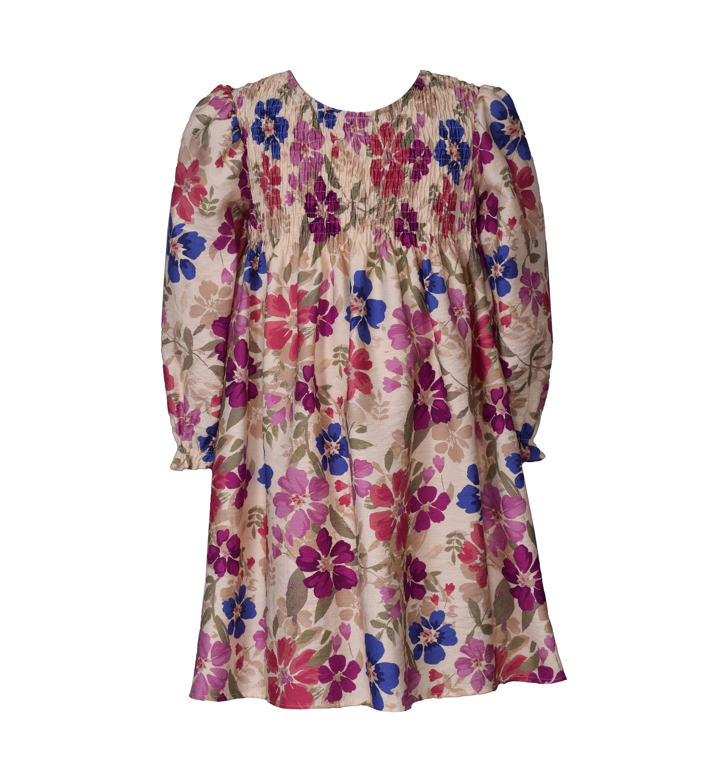 Girls 7-16 Smock Top Dress
