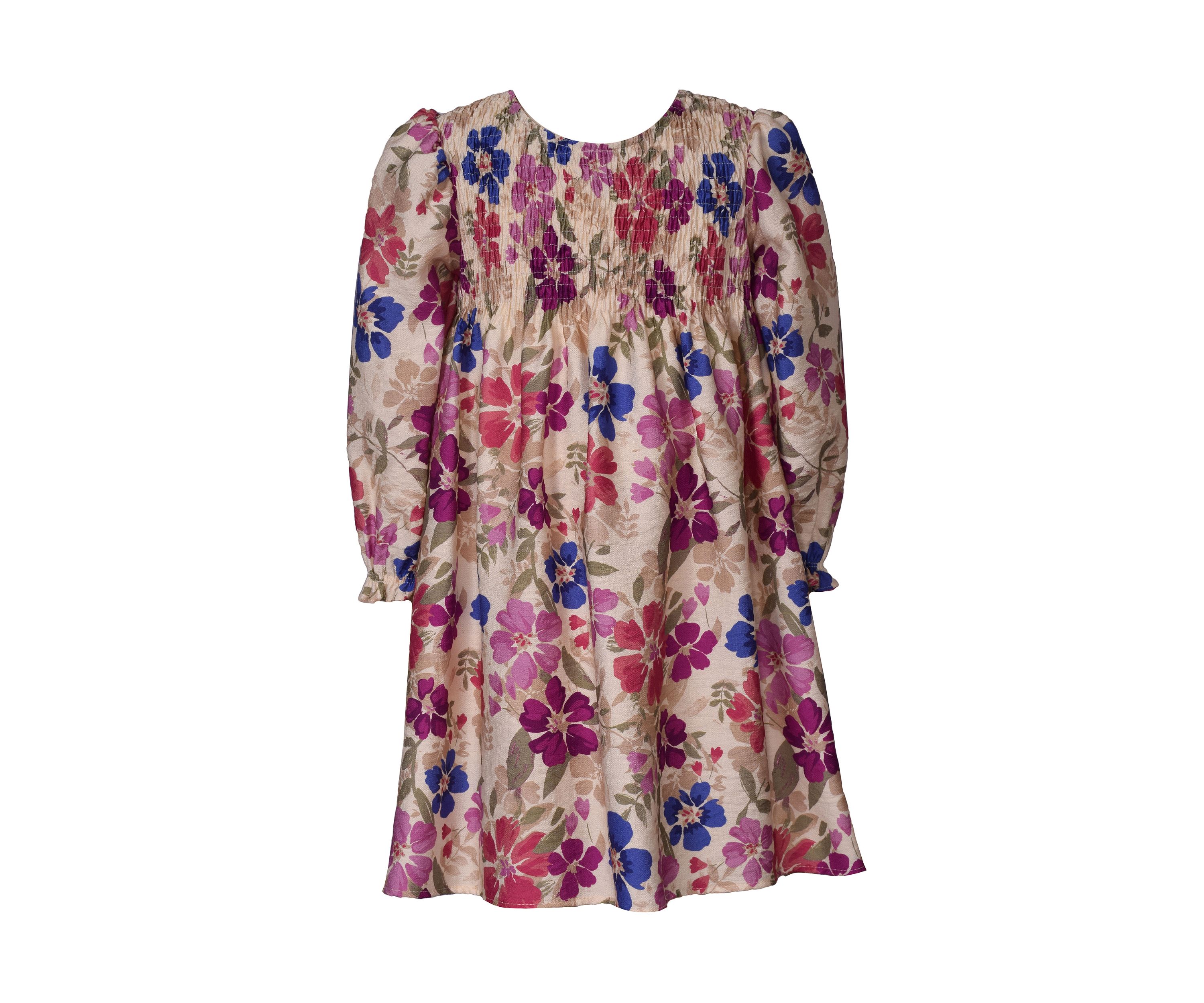 Girls 7-16 Smock Top Dress