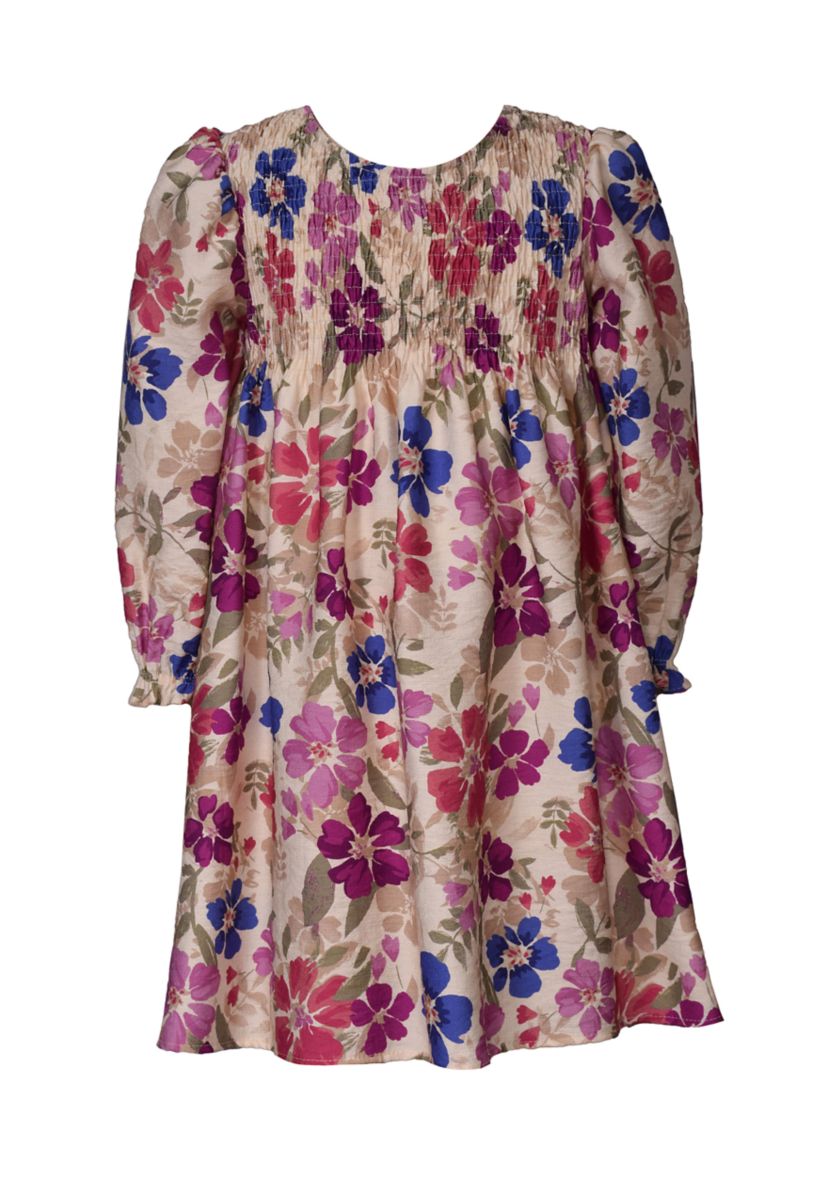 Girls 7-16 Smock Top Dress