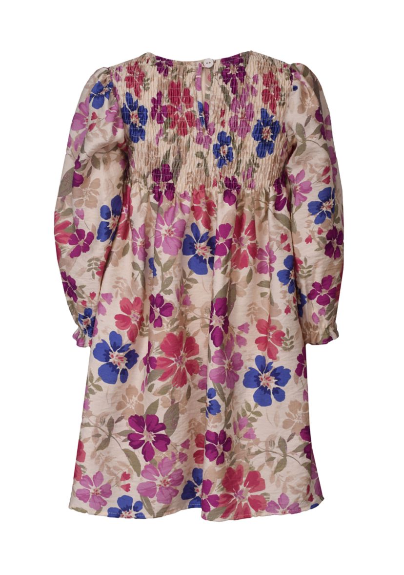 Girls 7-16 Smock Top Dress