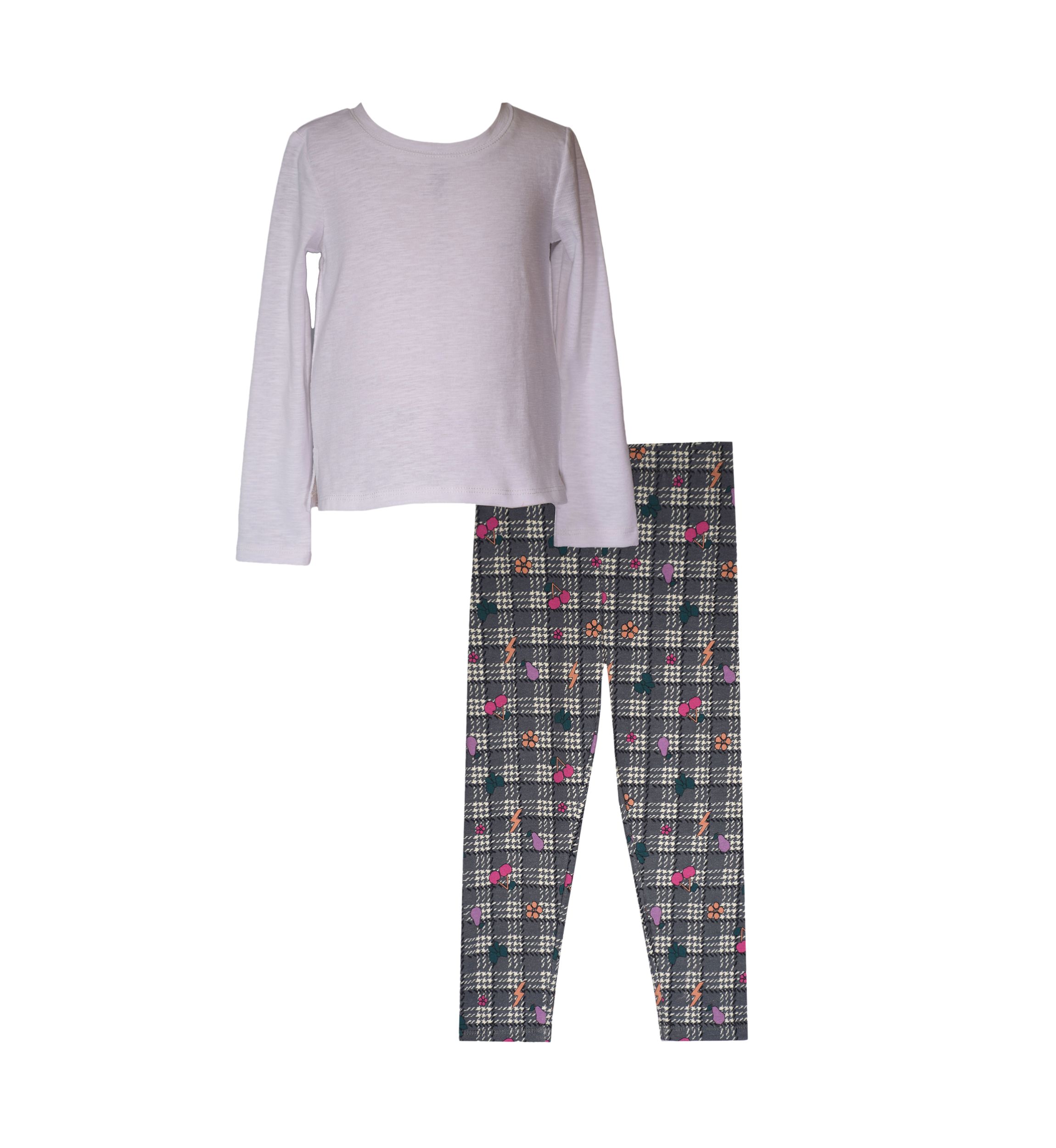 Girls 7-16 Pink Puffer Set 