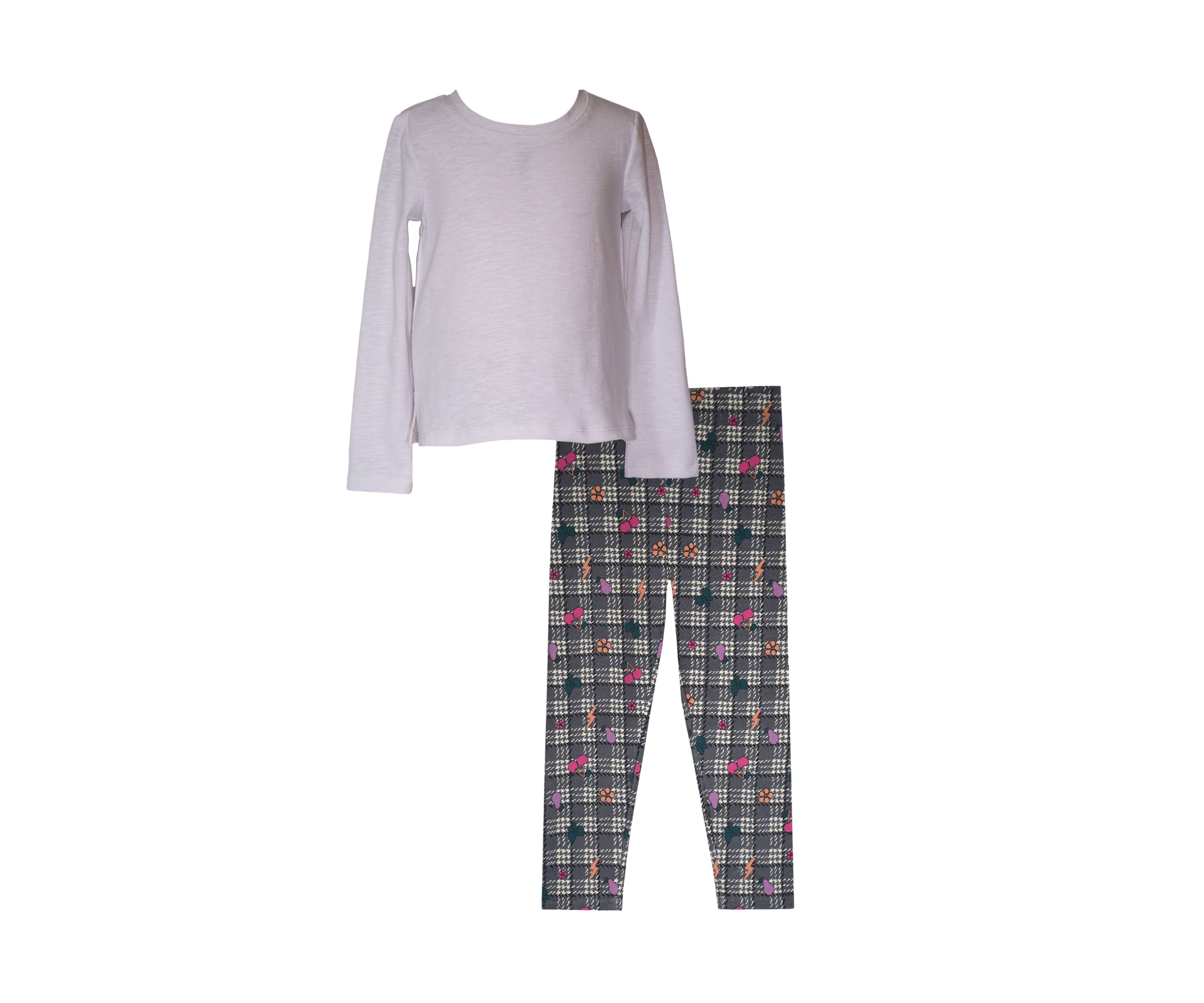 Girls 7-16 Pink Puffer Set 