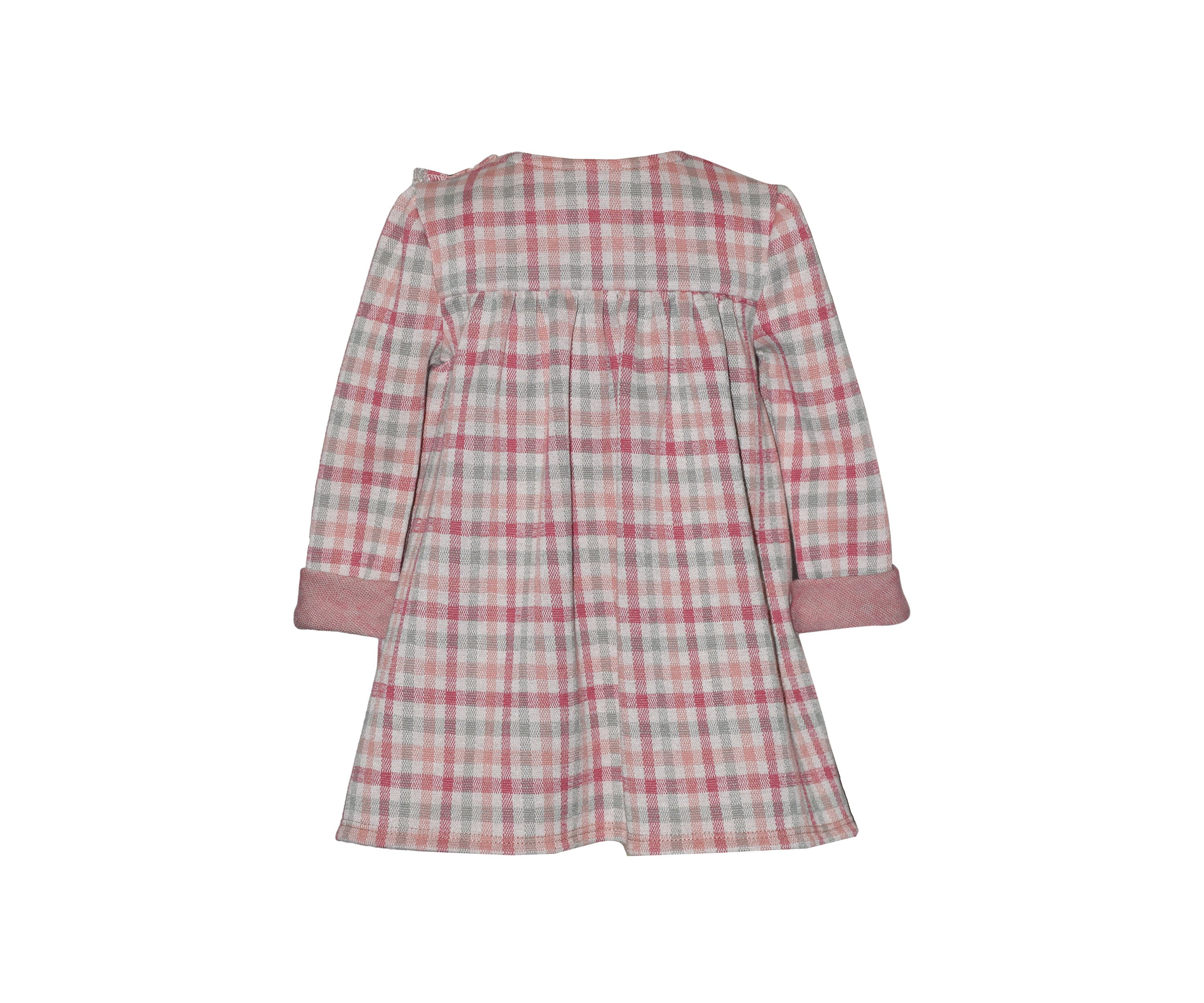 Girls 7-16  Plaid Pocket Dress