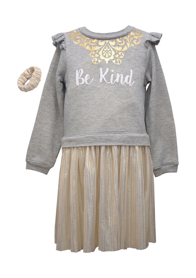 Girls 7-16 Be Kind Dress