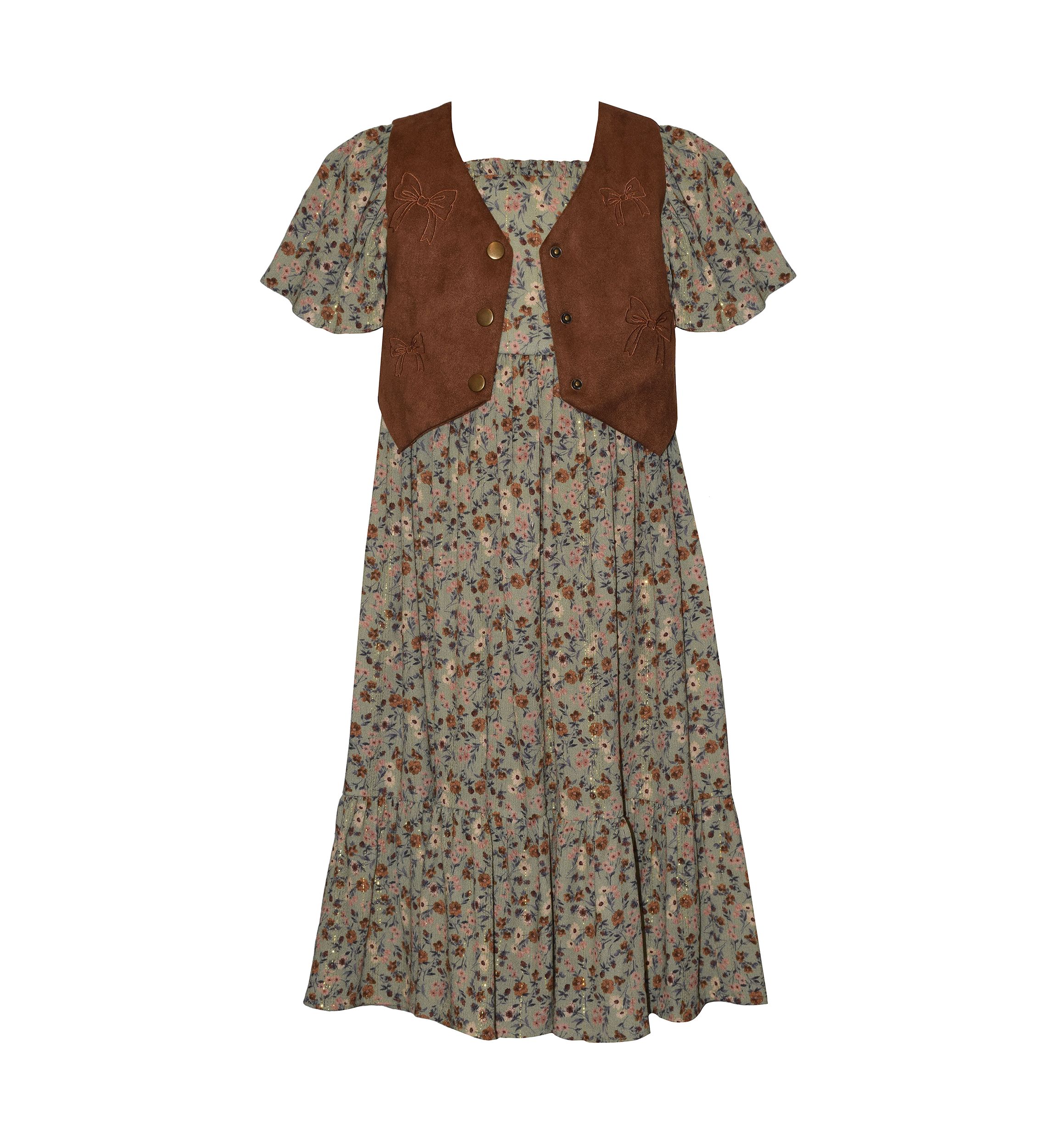 bonnie jean brown dress Kids Shop by Size | Find the Kid's Sizes You Need Color:Pink Vichy model-melita ocean blue dresses bridesmaid Youth/Big Girl