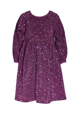 Bonnie Jean Girls 4-6x Sparkled Knit Dress
