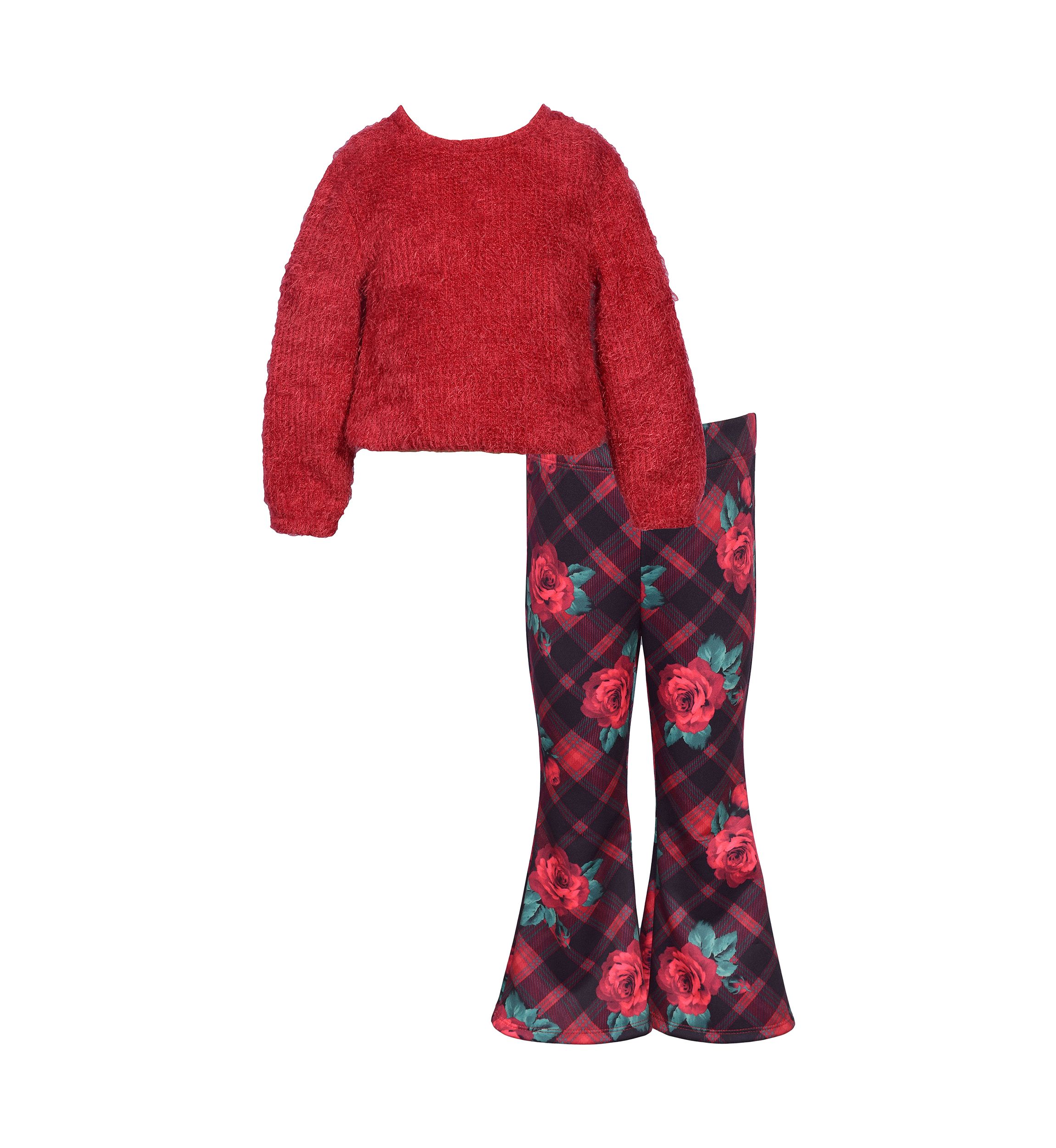 Girls 4-6x Rose Flare Set 