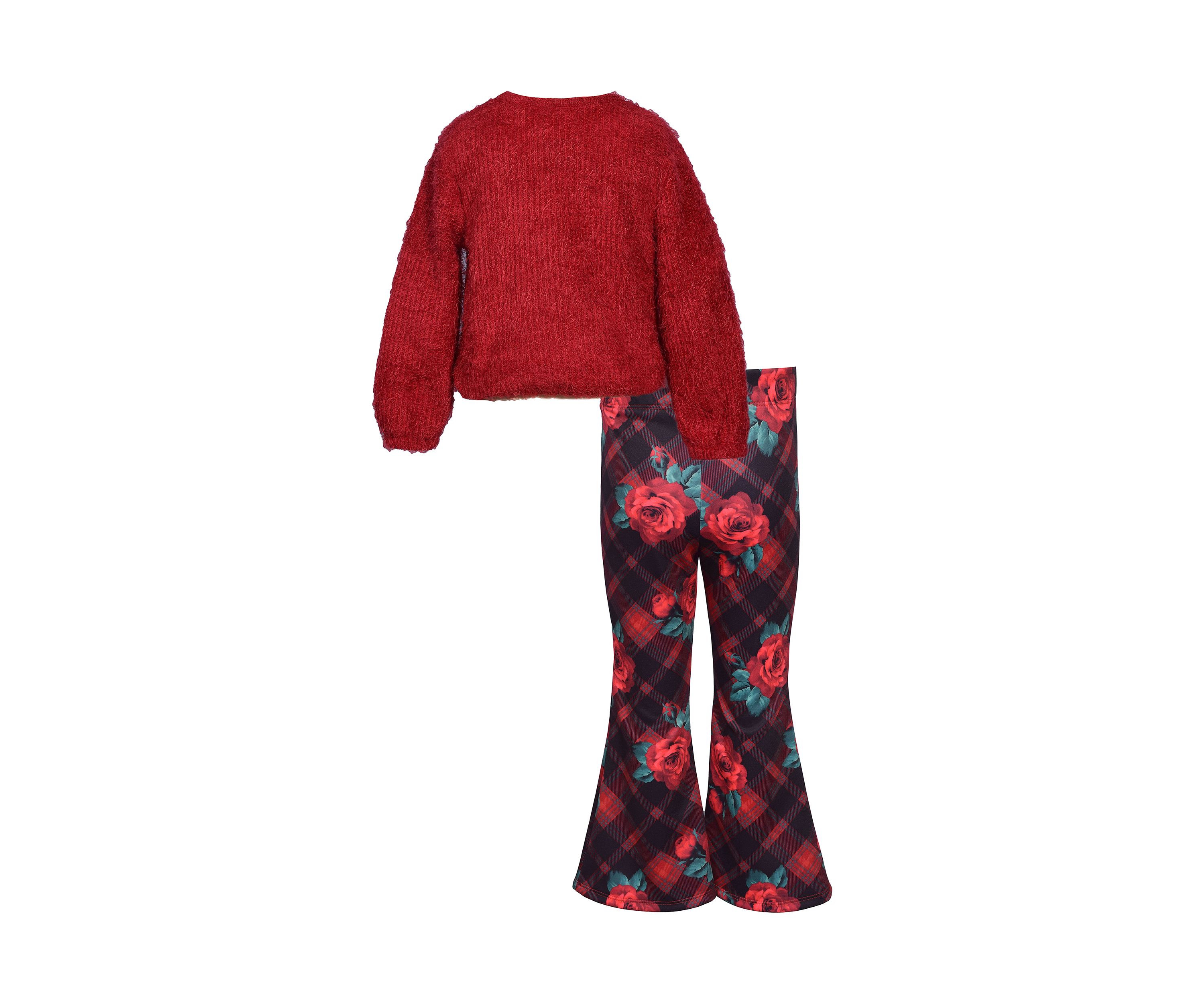 Girls 4-6x Rose Flare Set 