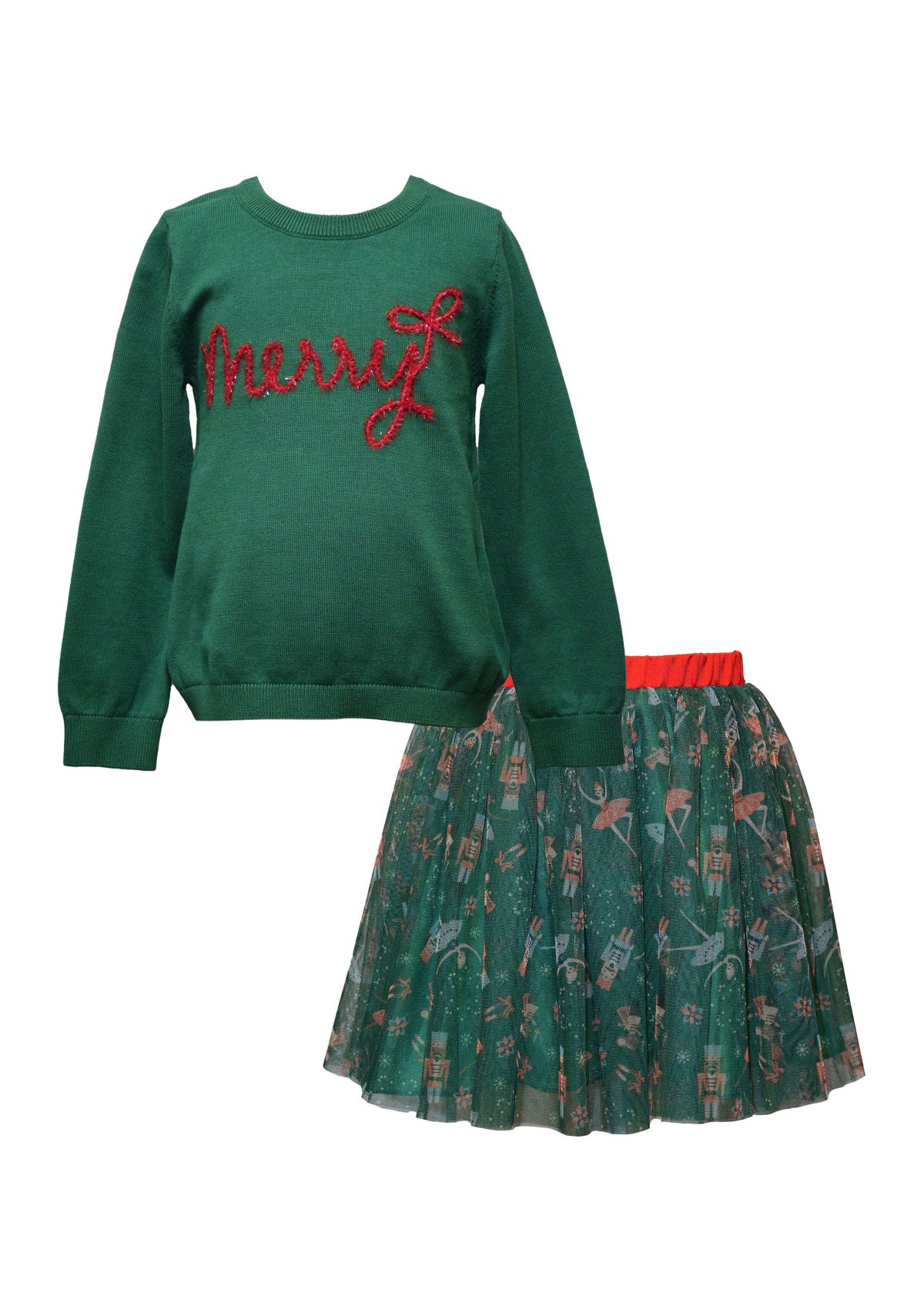 Girls 4-6 Merry Skirt Set