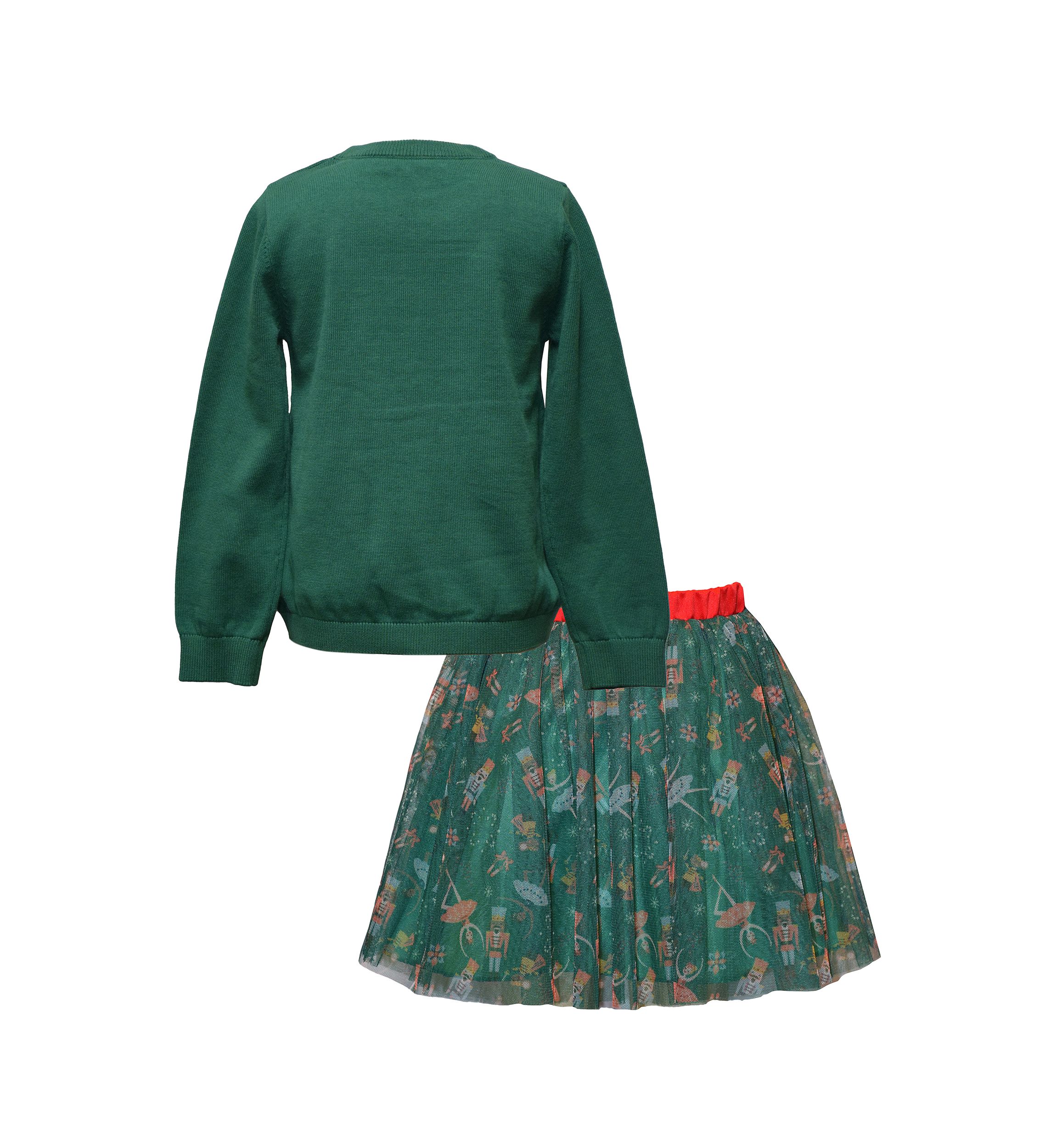 Girls 4-6 Merry Skirt Set