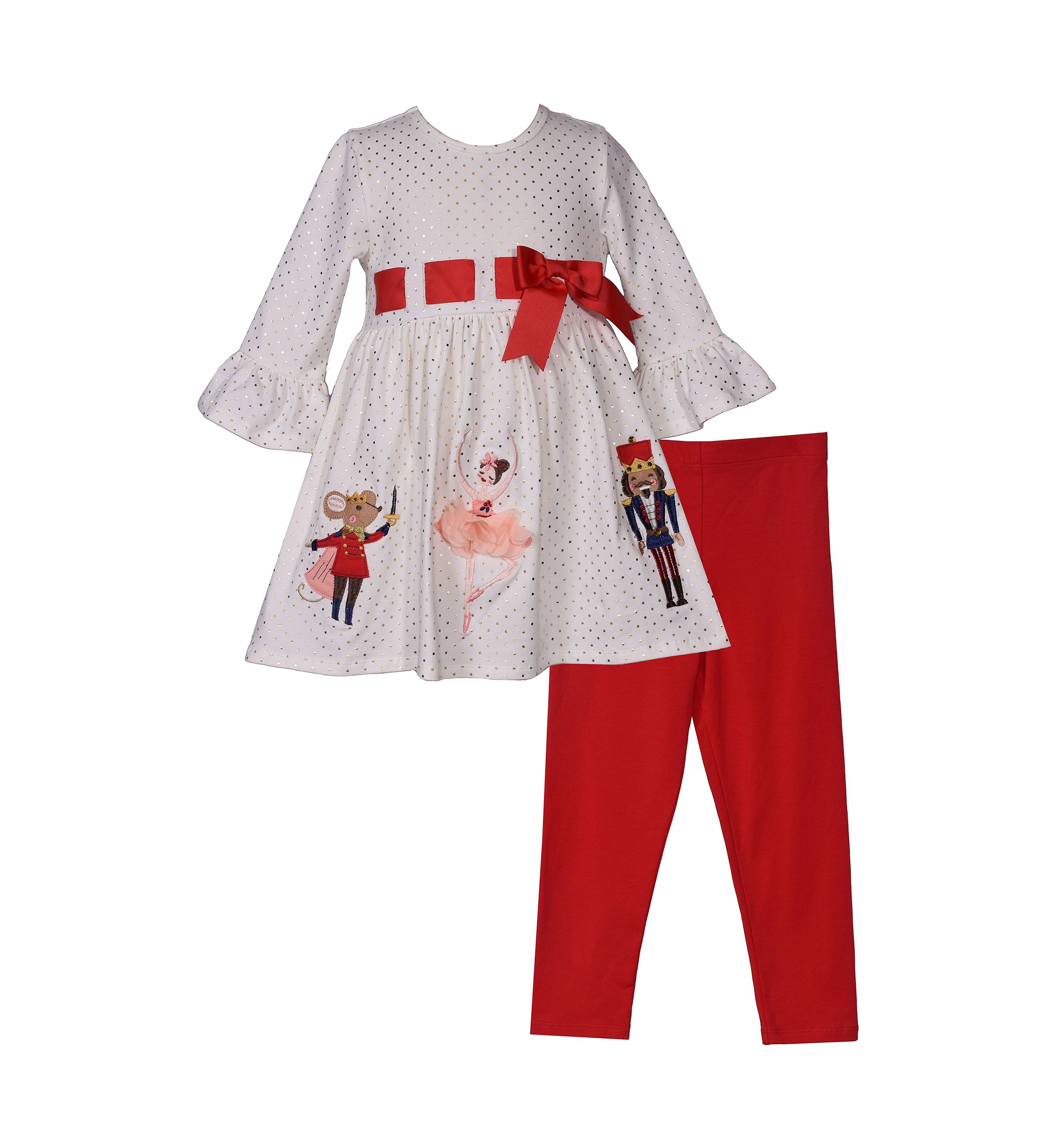 Girls 7-16 Nutcracker Legging Set 