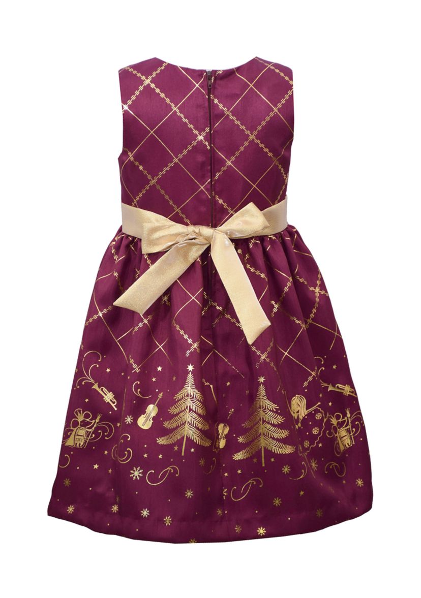 Girls 7-16 Nutcracker Dress with Cardigan Set