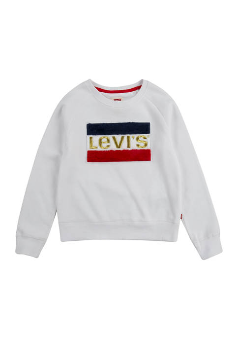 Levi's® Girls 4-6x Crew Neck Sweatshirt