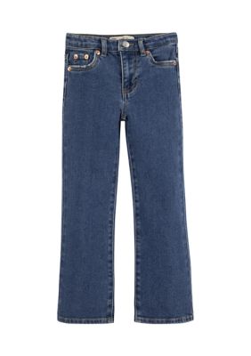  Calvin Klein Girls' Stretch Denim Jeans, Full-length Skinny Fit  Pants With Pockets, Stratus, 7: Clothing, Shoes & Jewelry