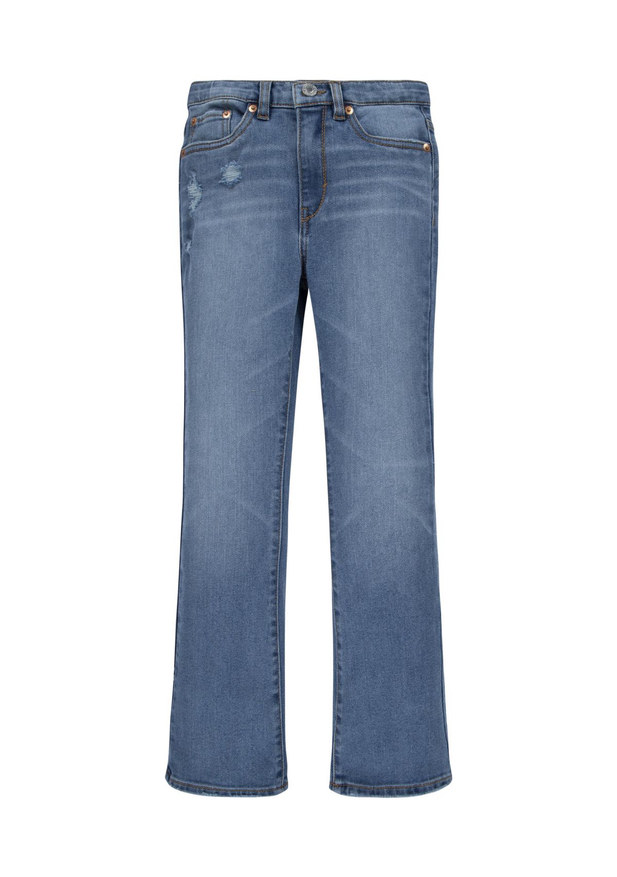 Girls 4-6x High Rise Flare Jeans