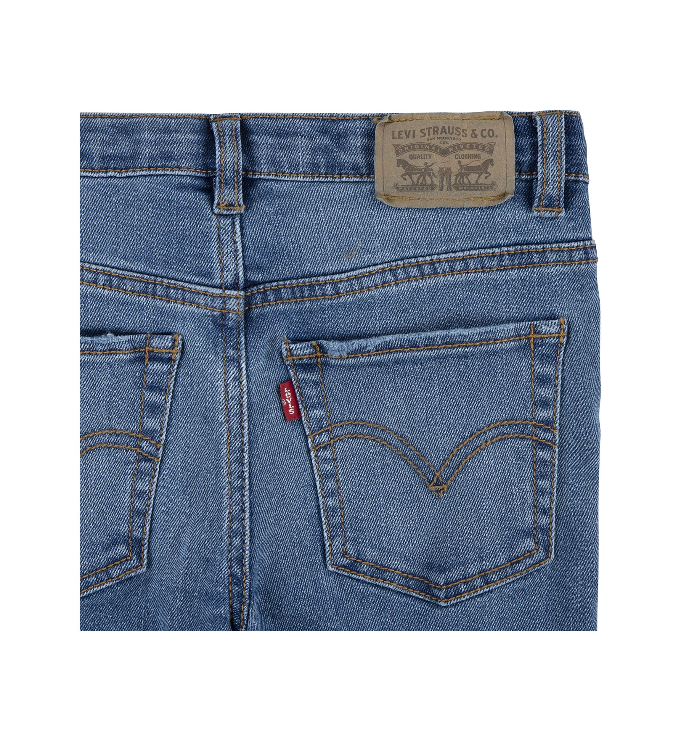 Girls 4-6x High Rise Flare Jeans