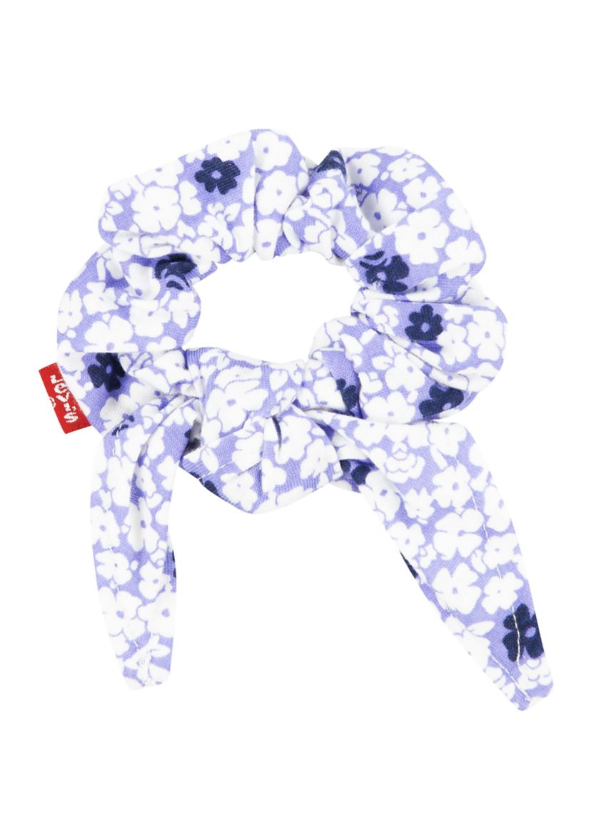 Girls 4-6x Floral T-Shirt with Scrunchie