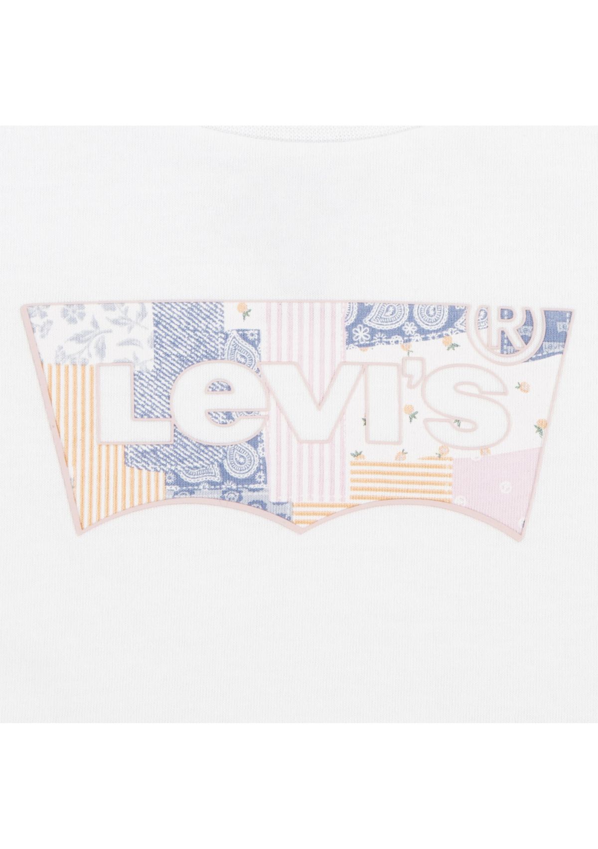 Girls 4-6x Patchwork Batwing Graphic T-Shirt
