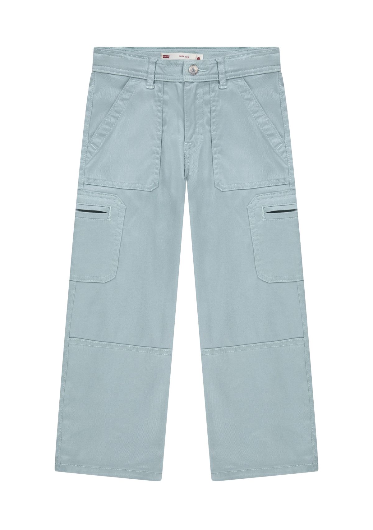 Girls 4-6x Lightweight Wide Cargo Pants
