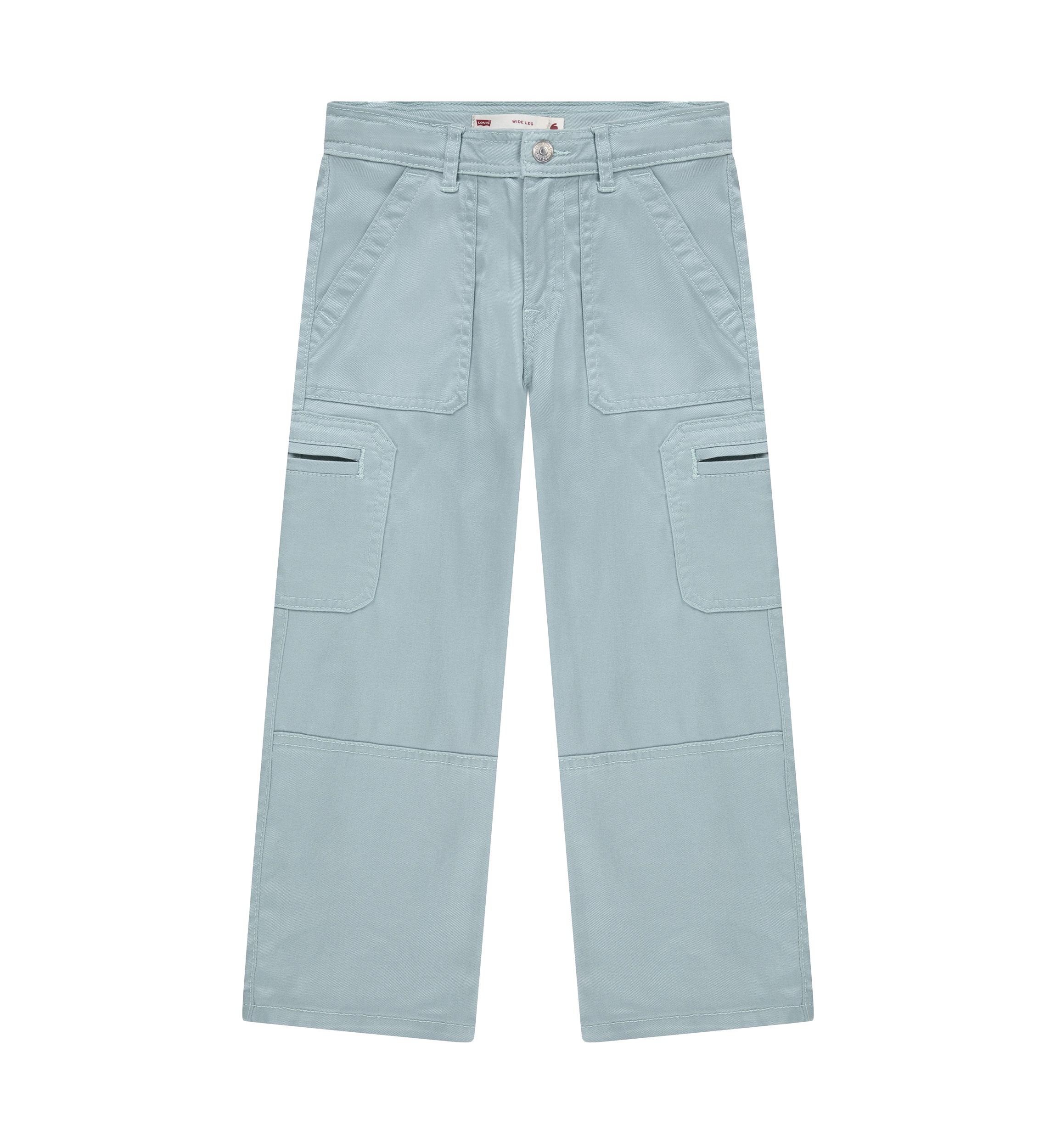 Girls 4-6x Lightweight Wide Cargo Pants