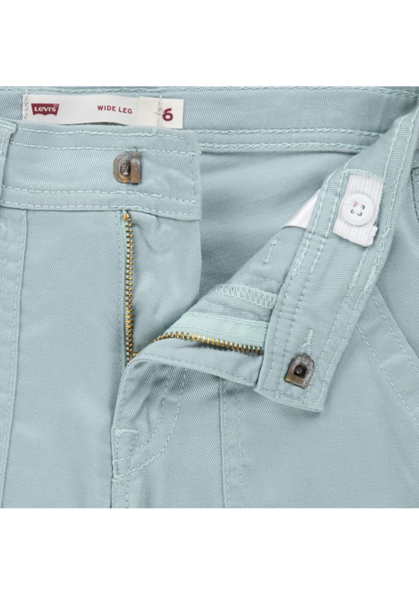 Girls 4-6x Lightweight Wide Cargo Pants