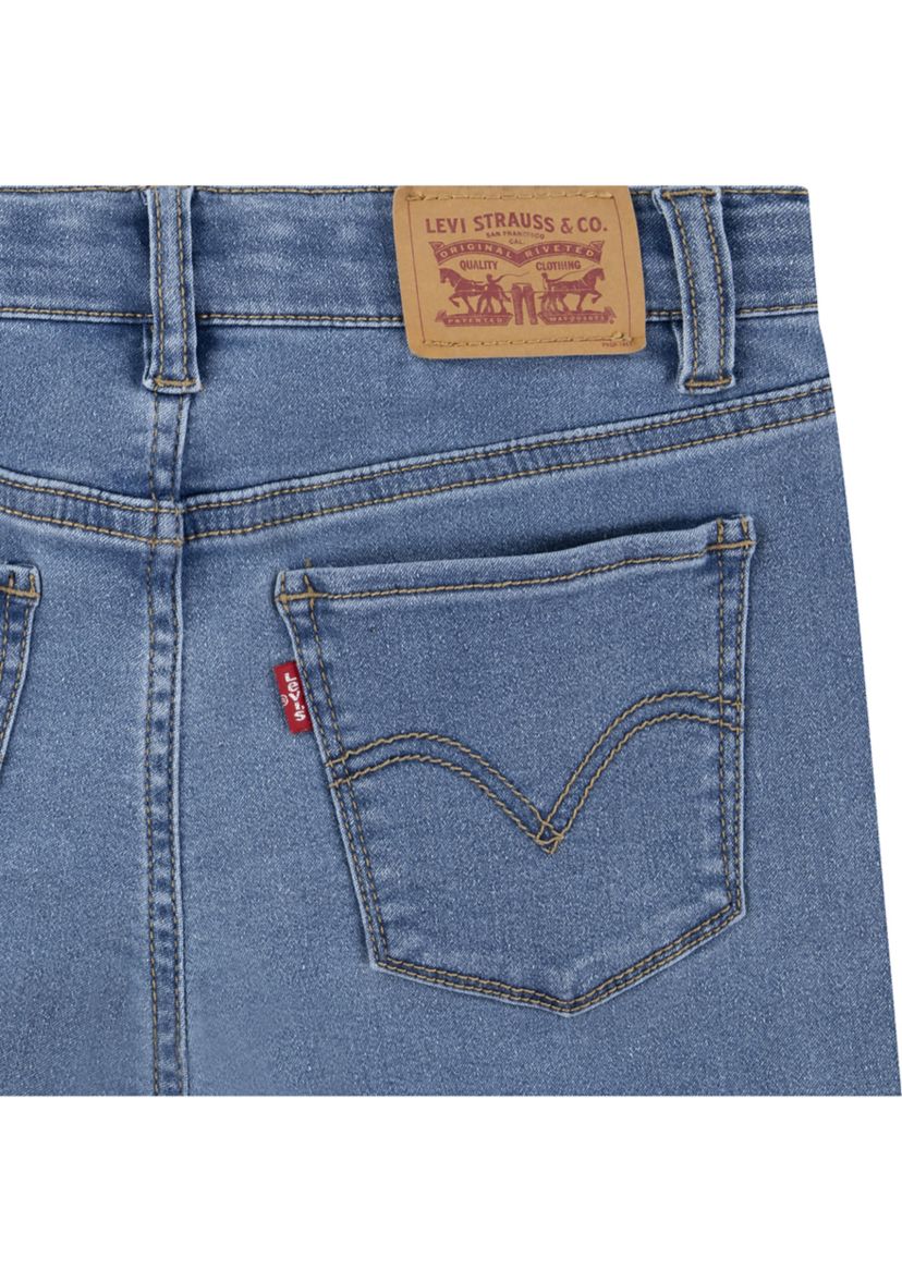 Girls 4-6x Wide Leg Denim Jeans