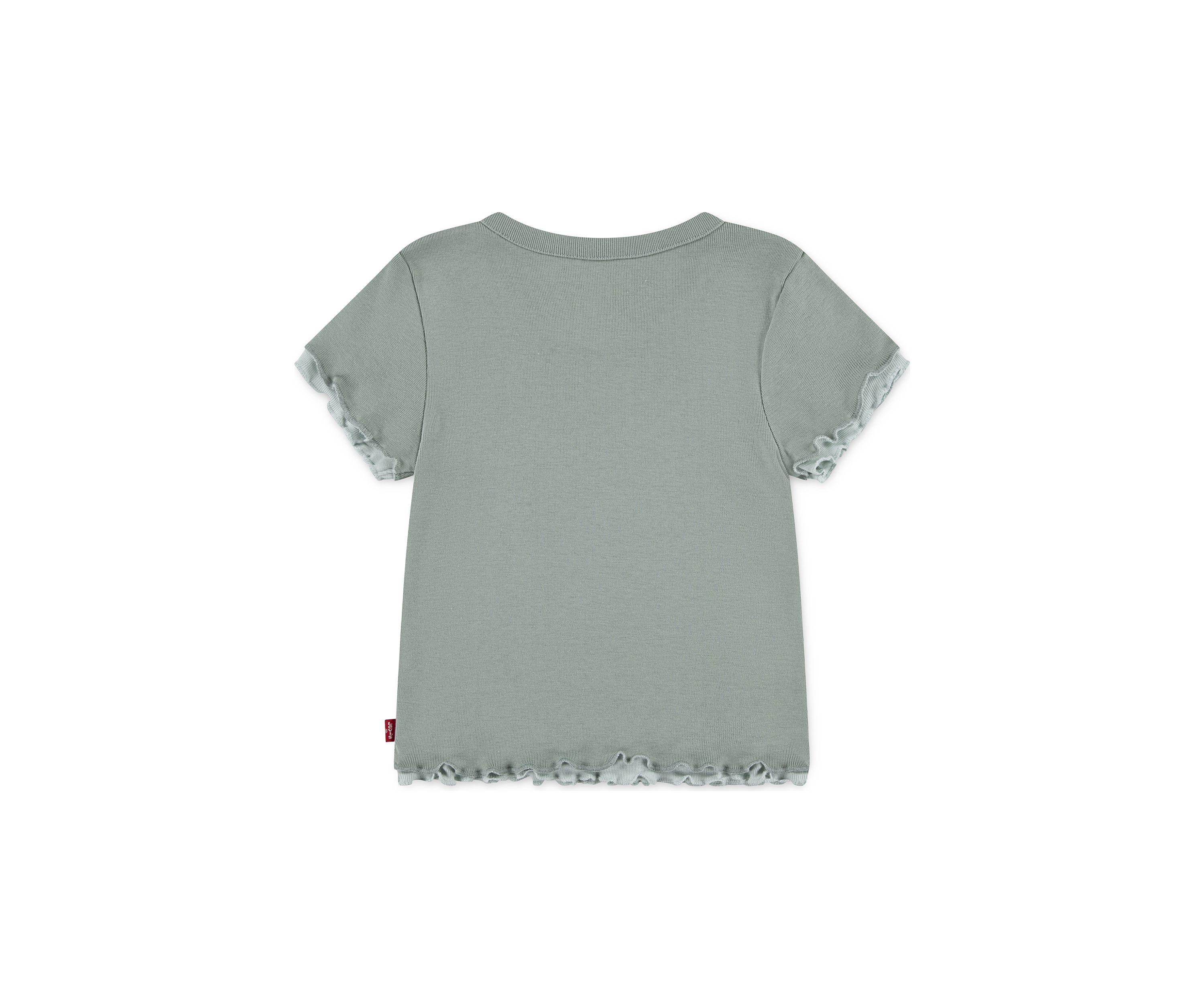 Girls 4-6x Double Layer Knit Top