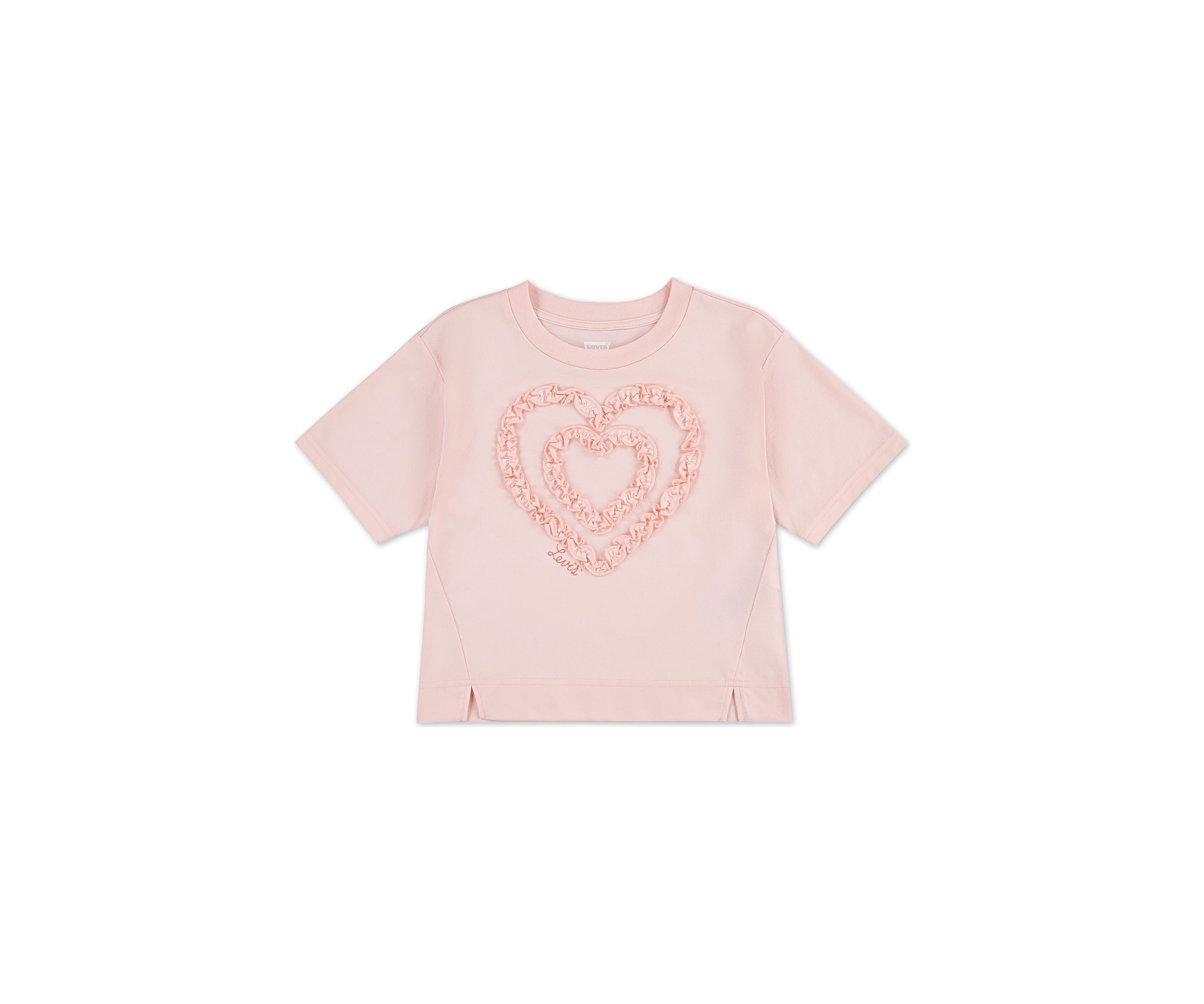 Girls 4-6x Heart Graphic T-Shirt 