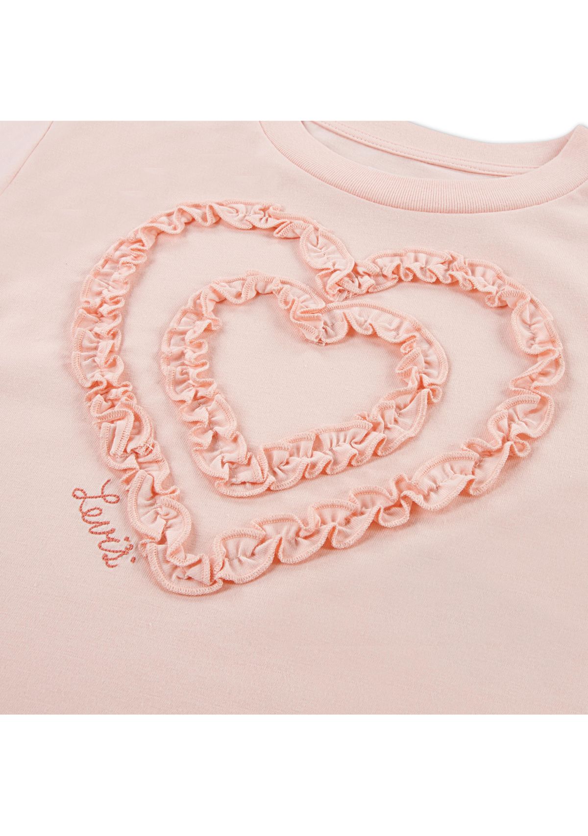 Girls 4-6x Heart Graphic T-Shirt 