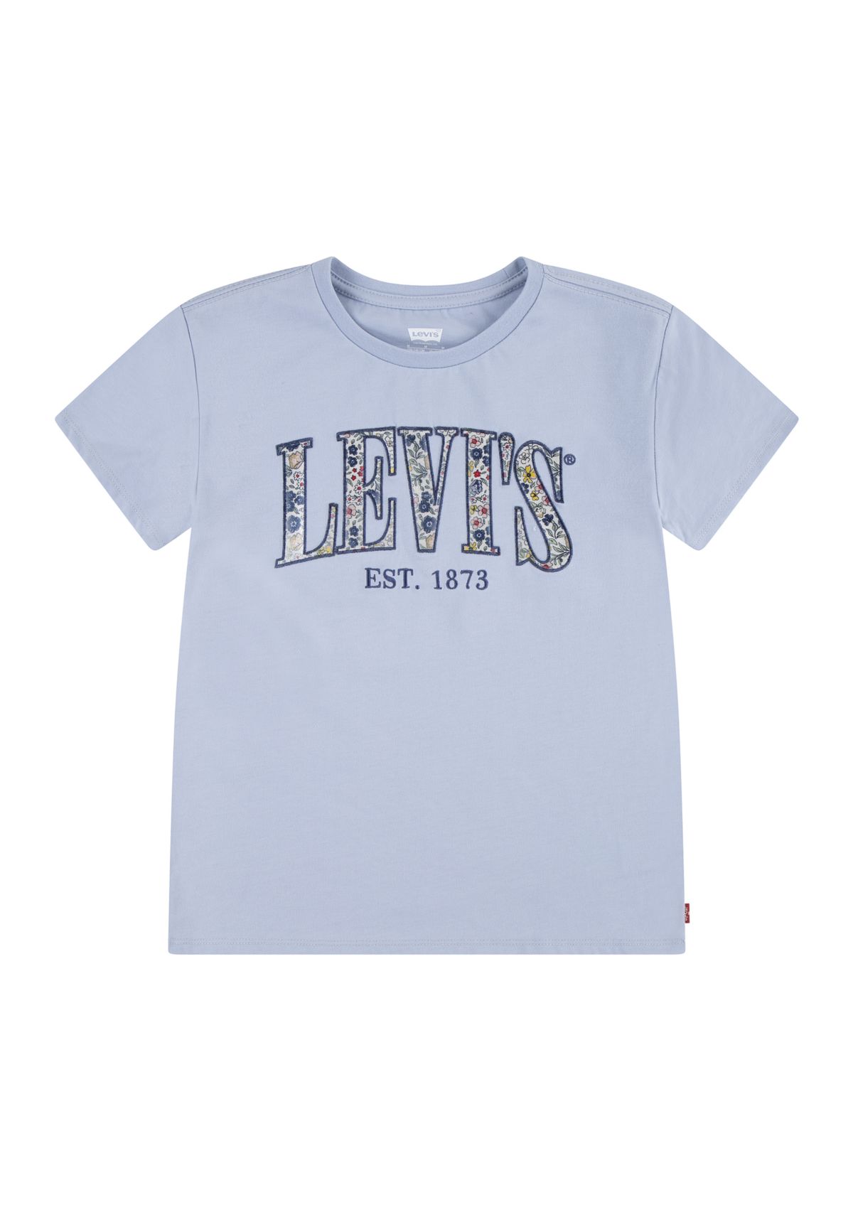 Girls 4-6x Floral Logo Graphic T-Shirt