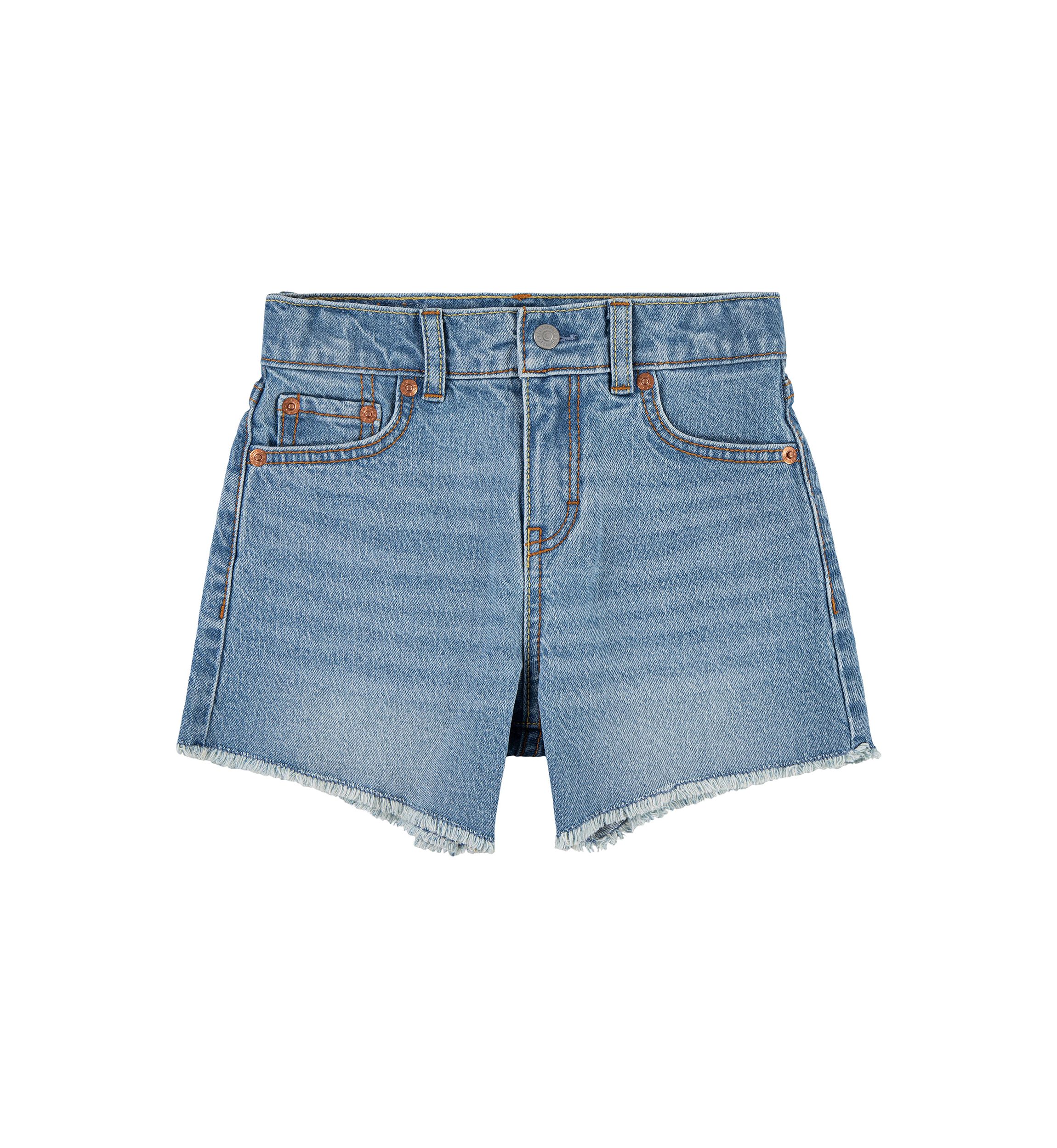 Girls 4-6x Denim A-Line Shorts