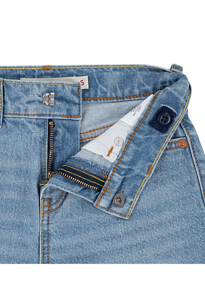 Girls 4-6x Denim A-Line Shorts