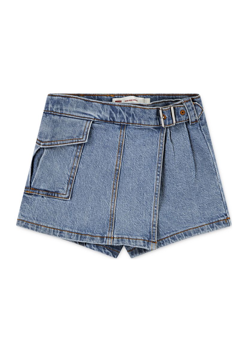 Girls 4-6x High Rise Cargo Skort