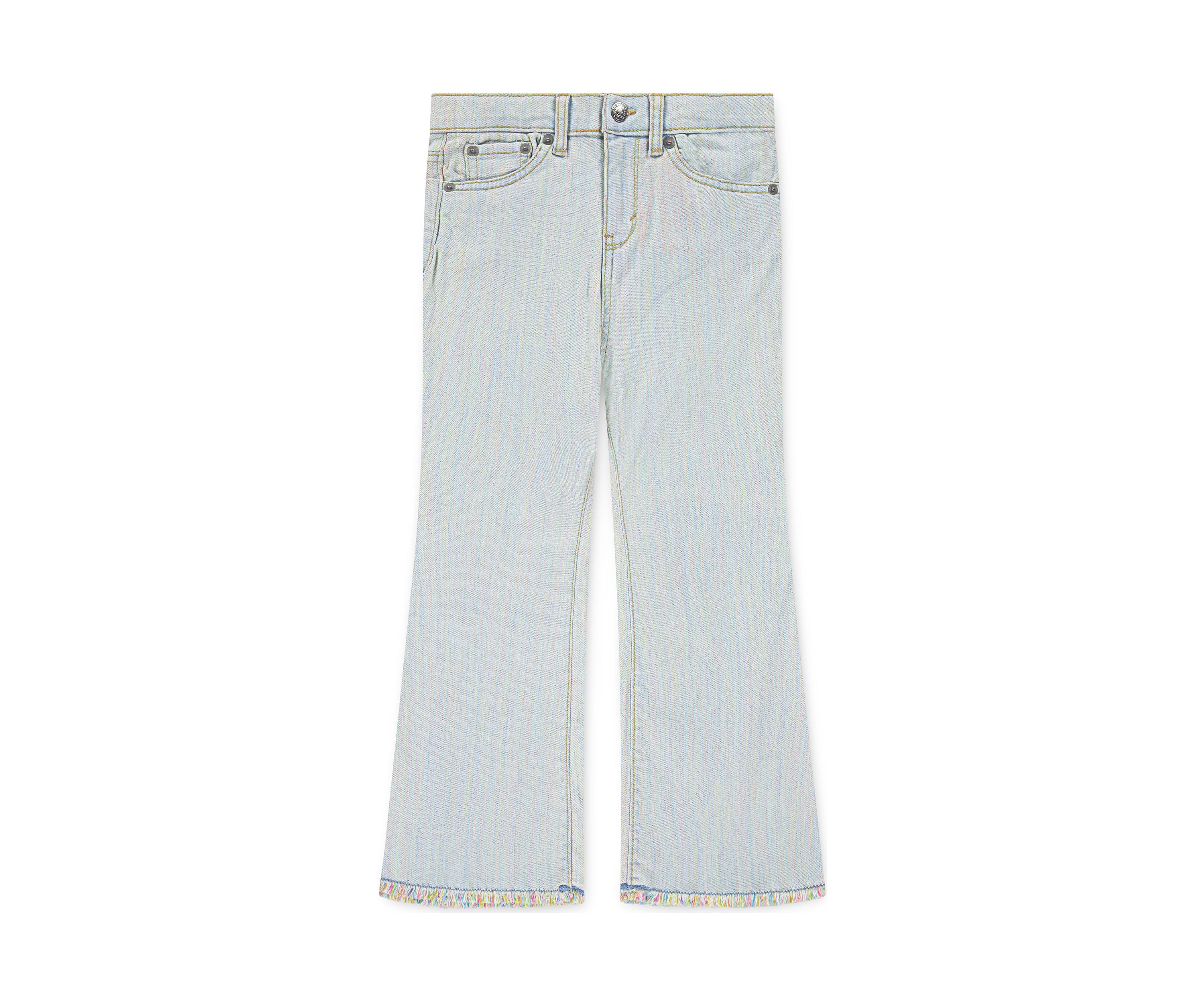 Girls 4-6x Rainbow Flare Jeans