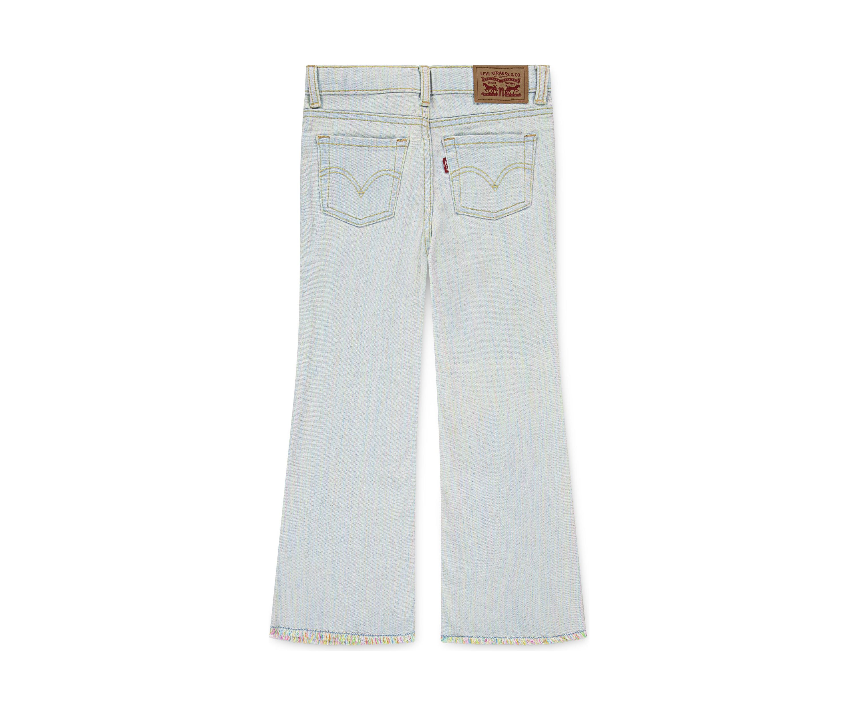Girls 4-6x Rainbow Flare Jeans