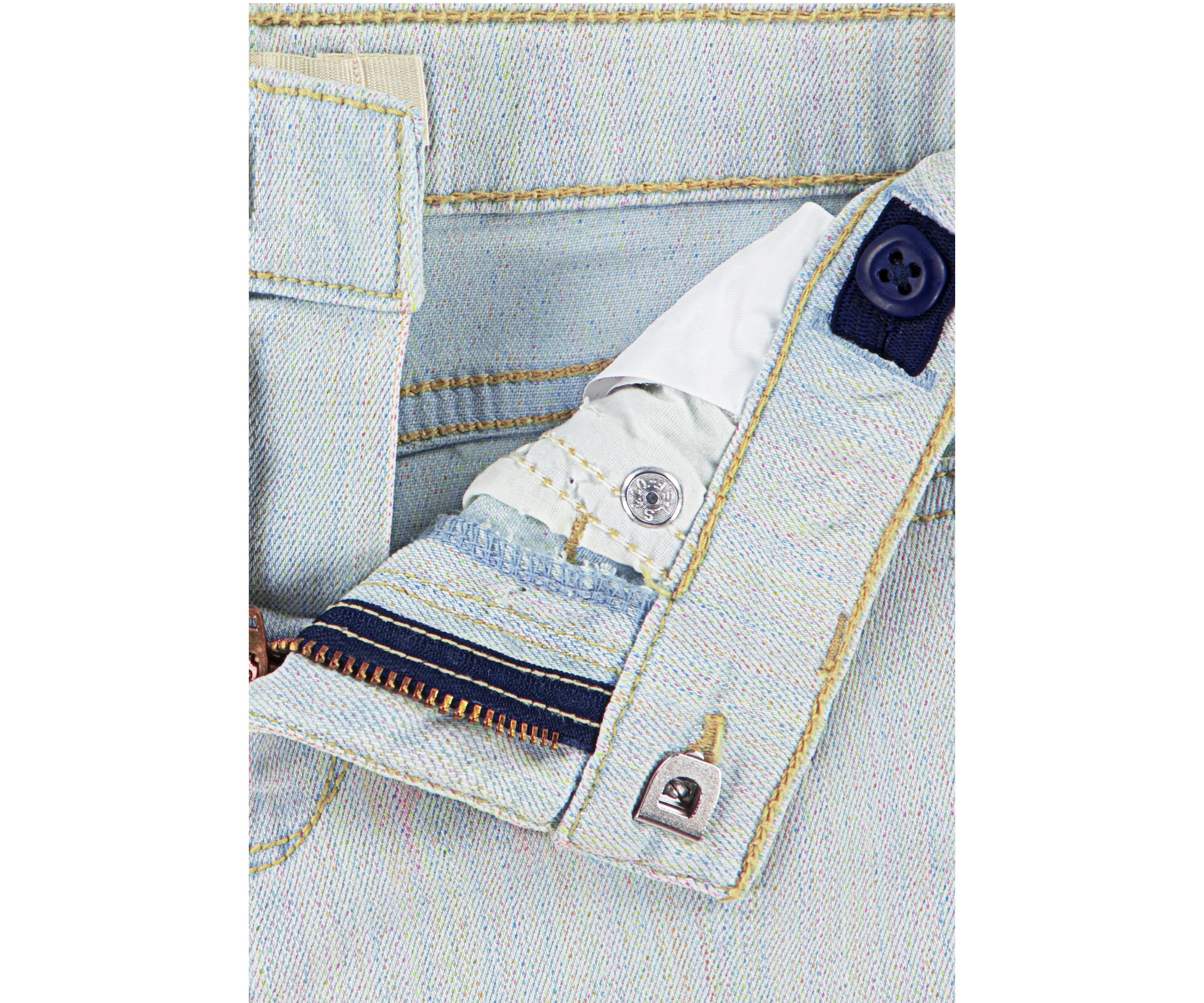 Girls 4-6x Rainbow Flare Jeans