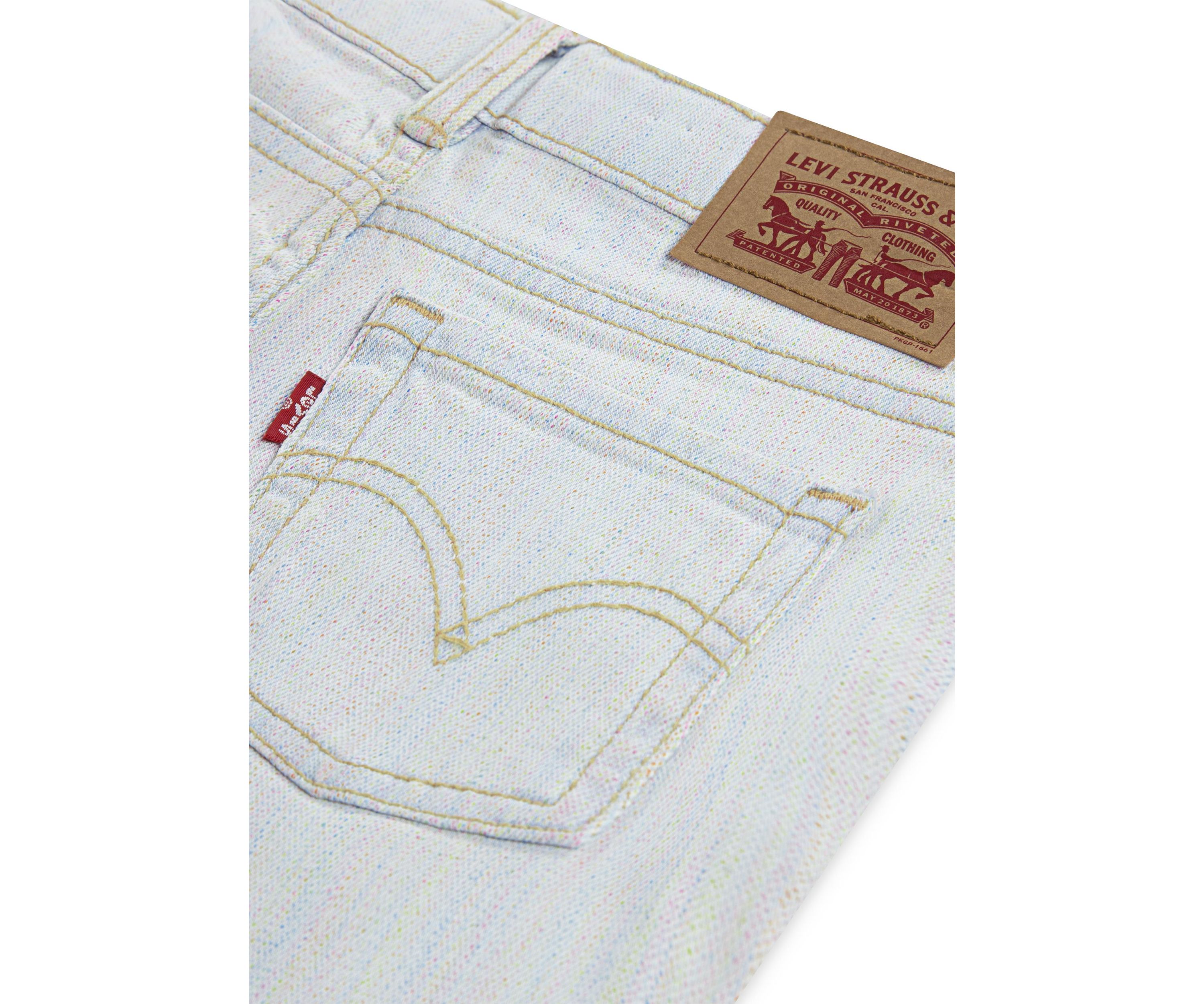 Girls 4-6x Rainbow Flare Jeans