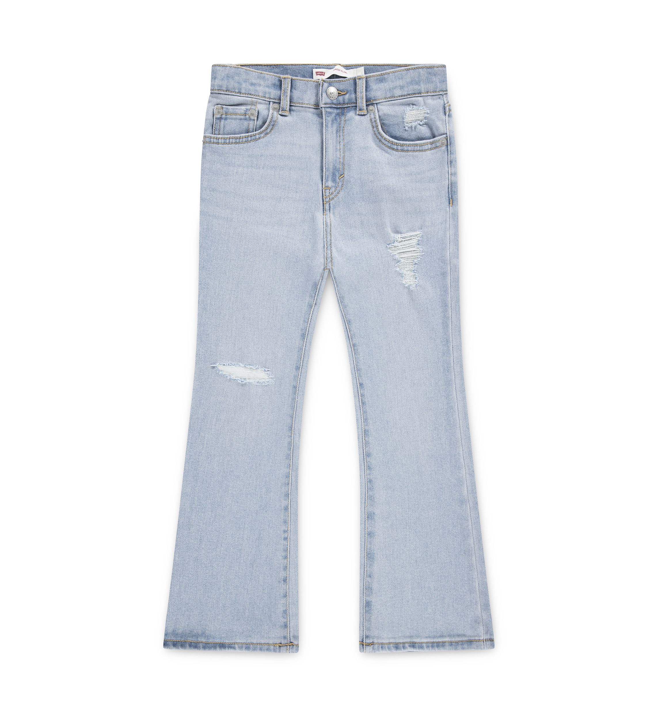 Girls 4-6x Baggy Flare Jeans
