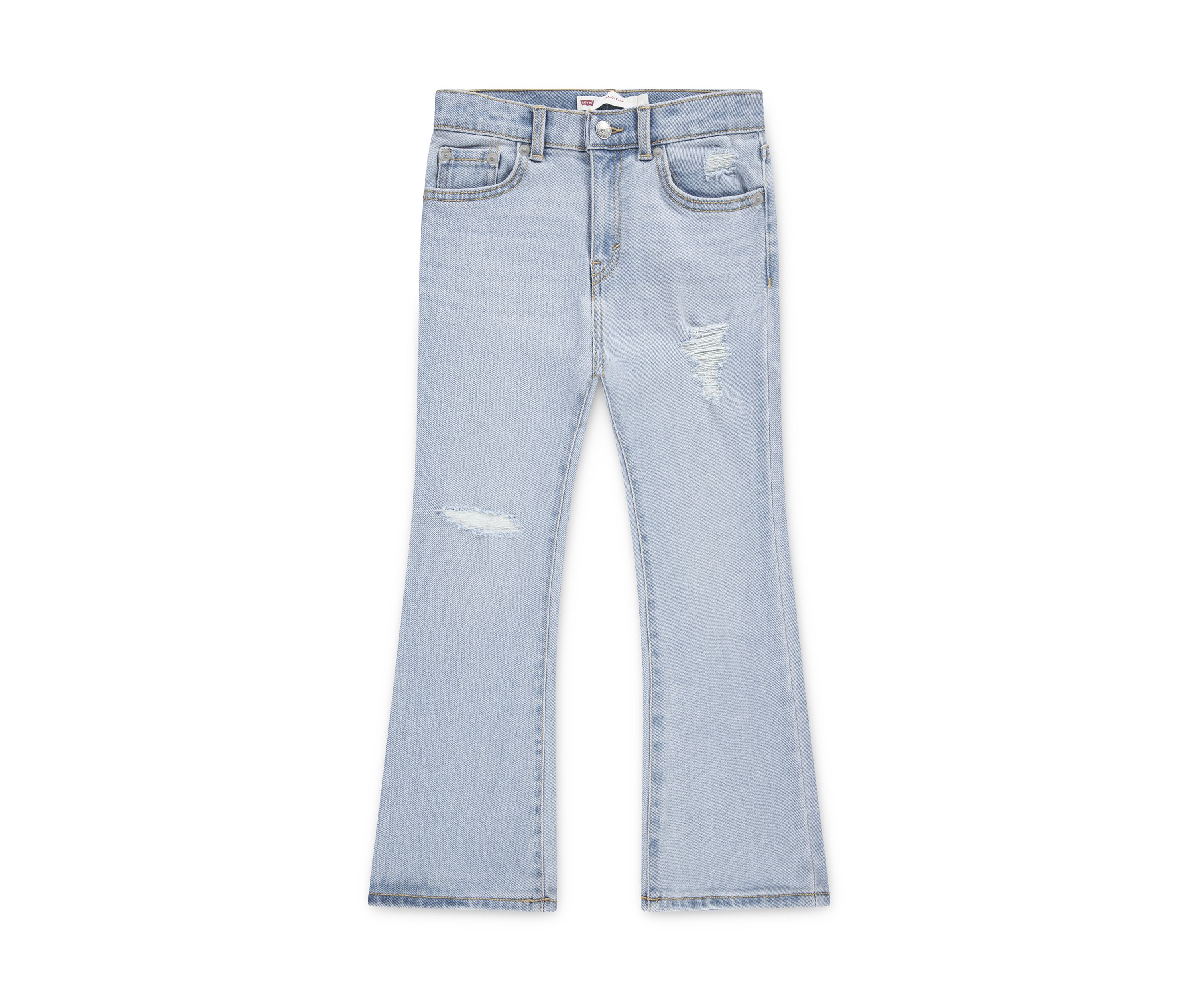 Girls 4-6x Baggy Flare Jeans