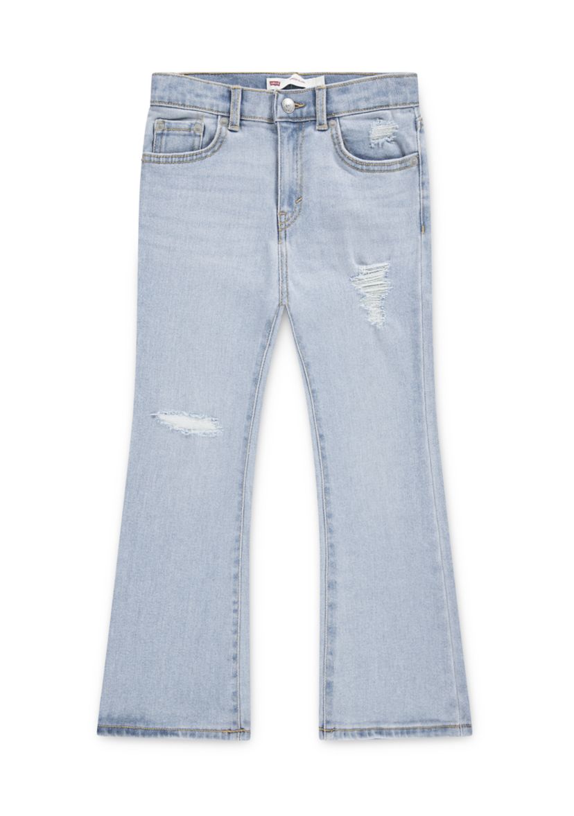 Girls 4-6x Baggy Flare Jeans
