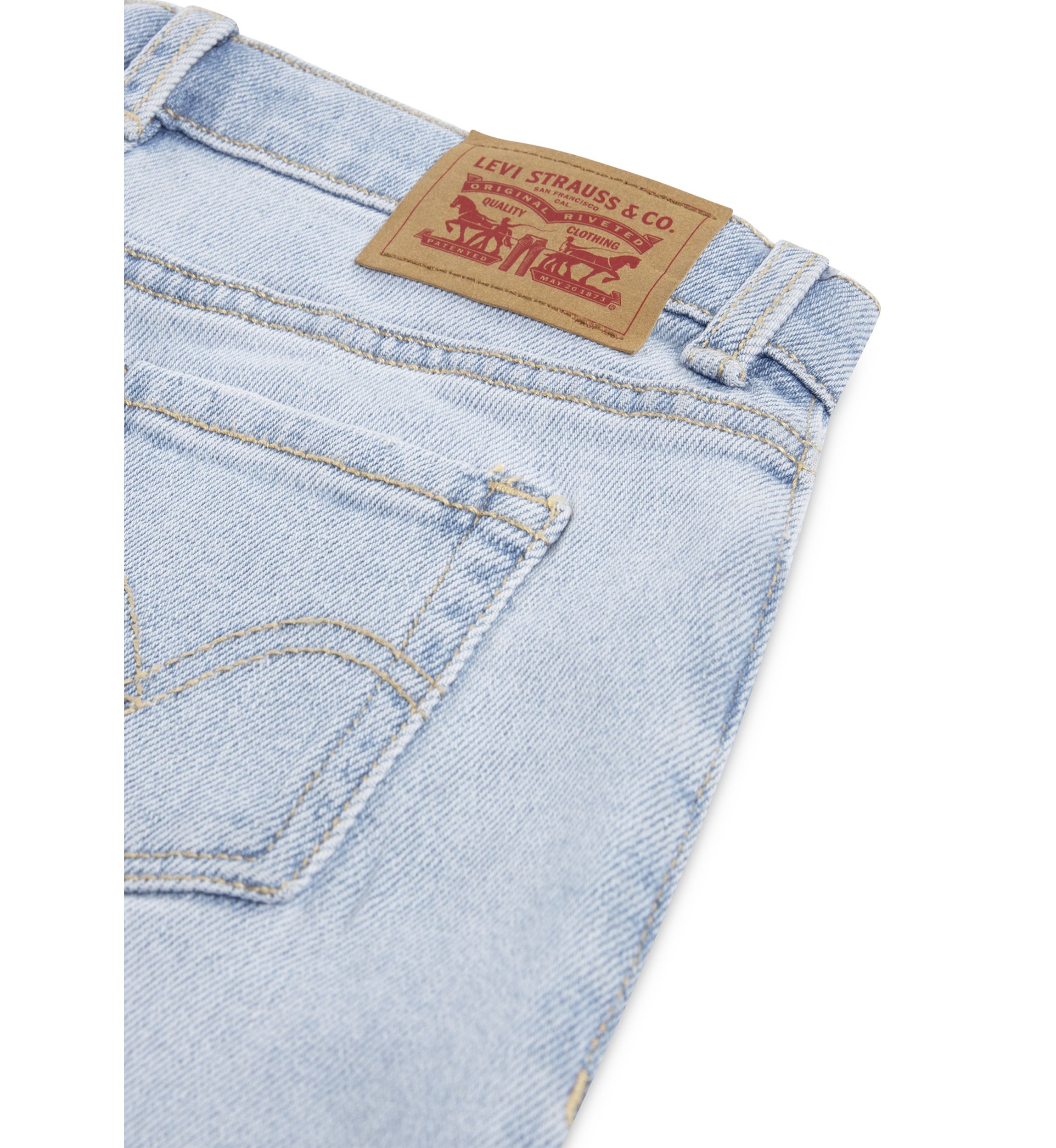 Girls 4-6x Baggy Flare Jeans
