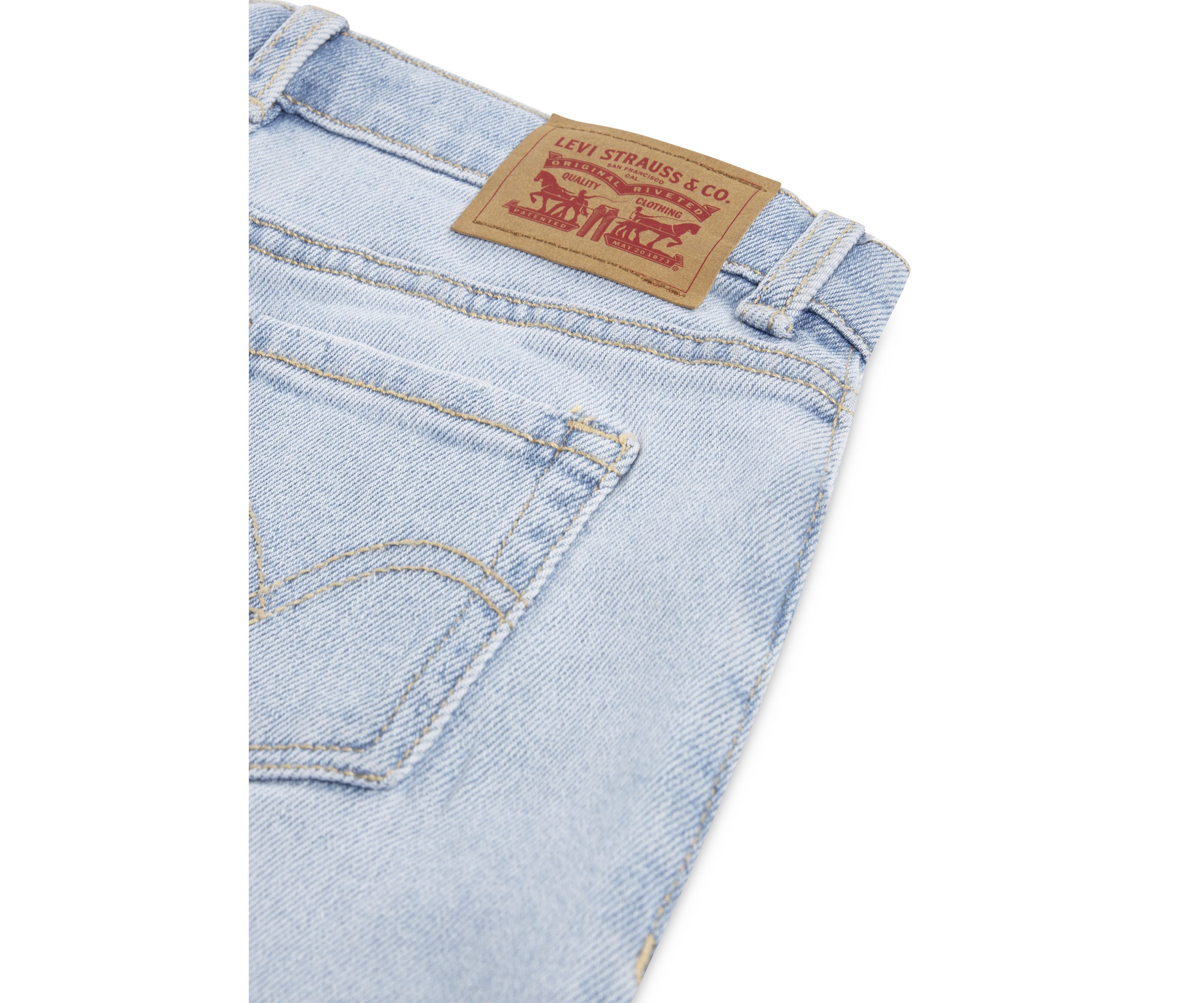 Girls 4-6x Baggy Flare Jeans