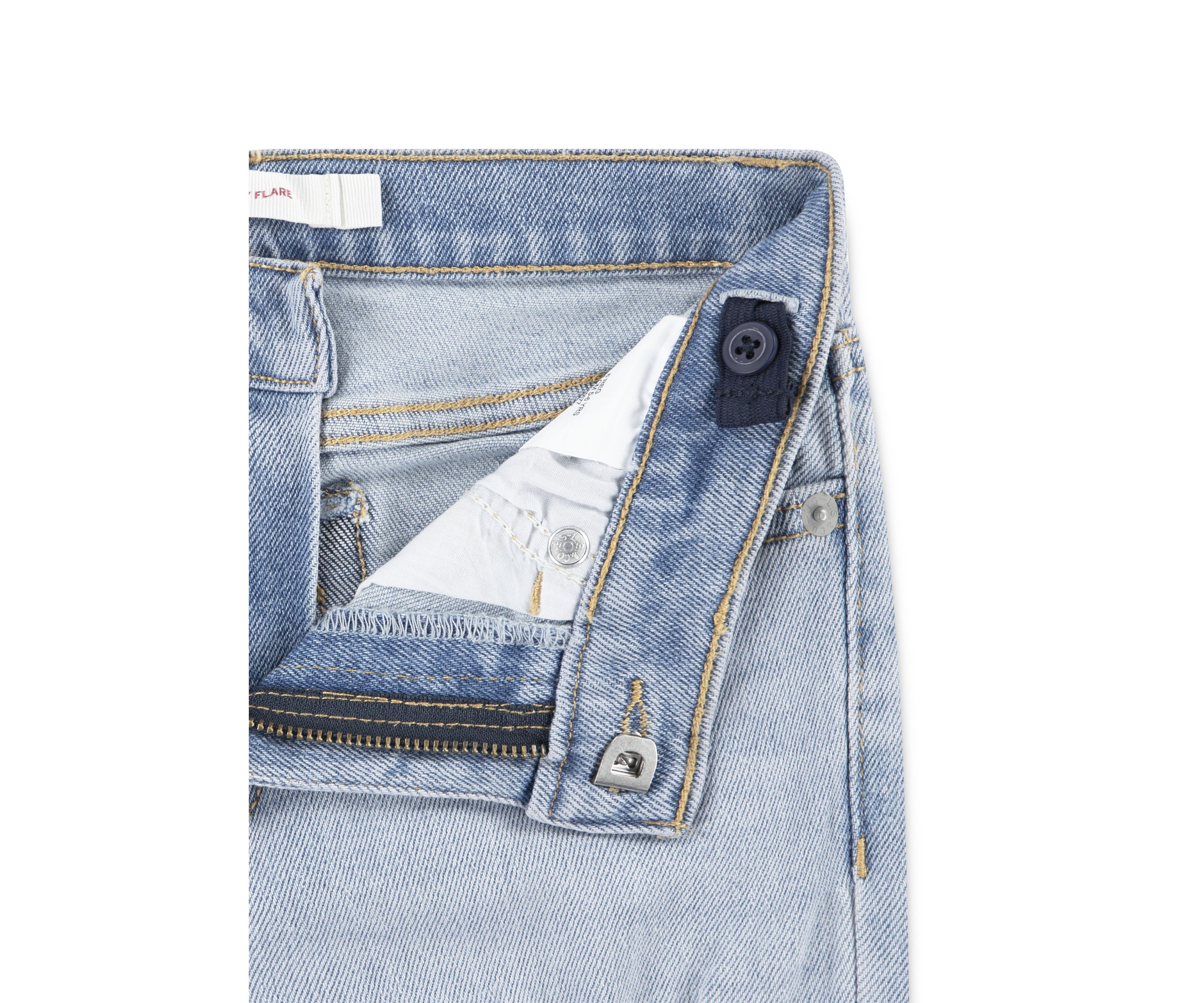 Girls 4-6x Baggy Flare Jeans