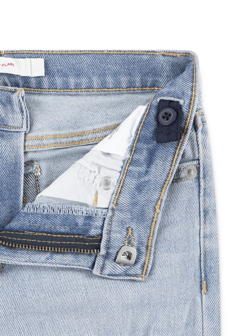 Girls 4-6x Baggy Flare Jeans